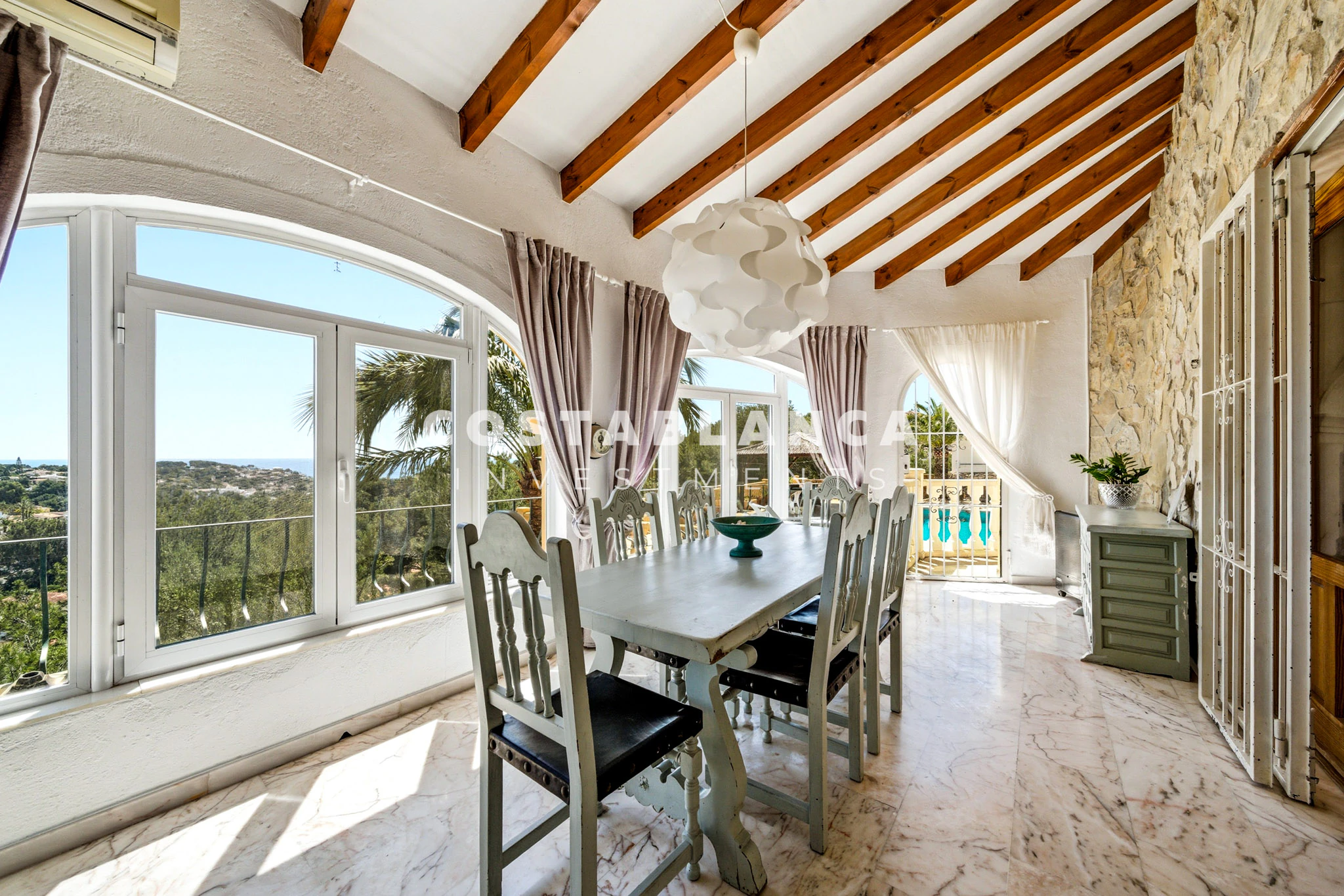 Mediterranean Home with Privacy and Views for sale in Benissa