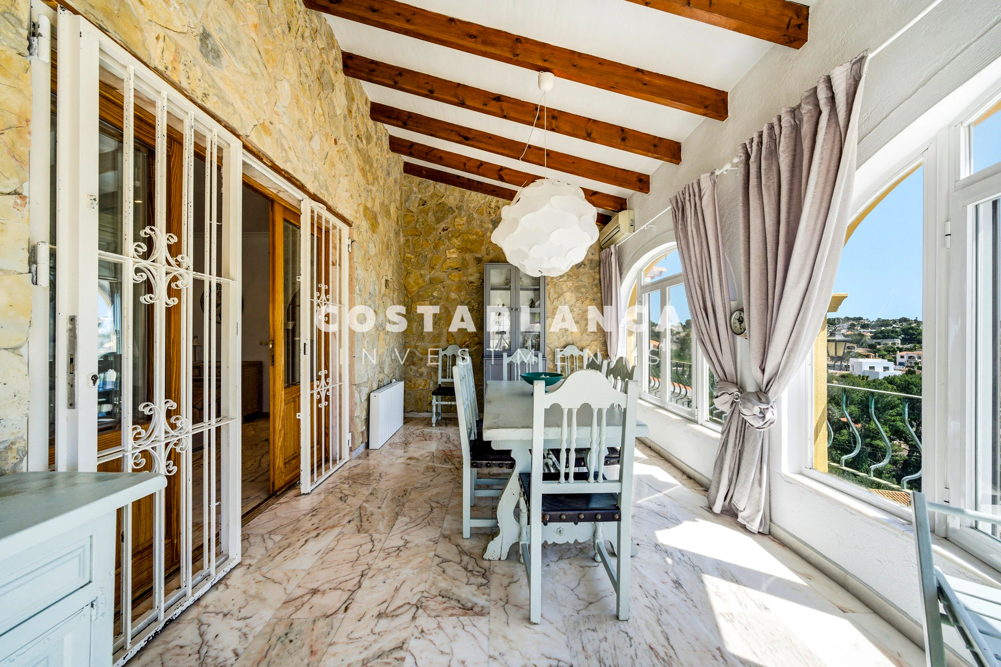 Mediterranean Home with Privacy and Views for sale in Benissa