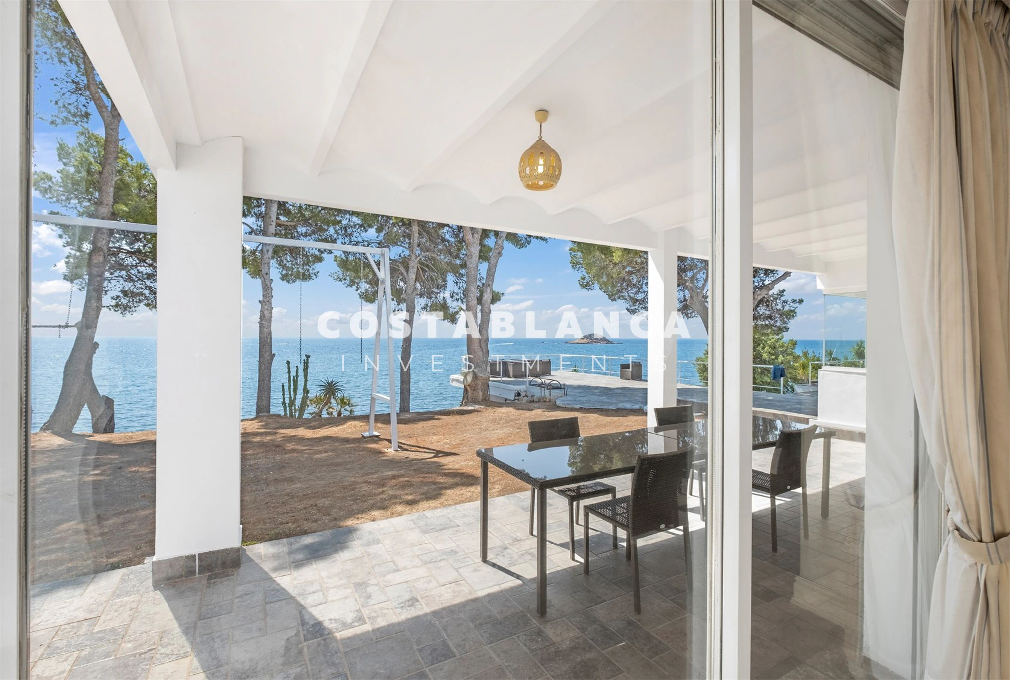 Absolute Frontline Villa with Private Beach Access for Sale in Altea