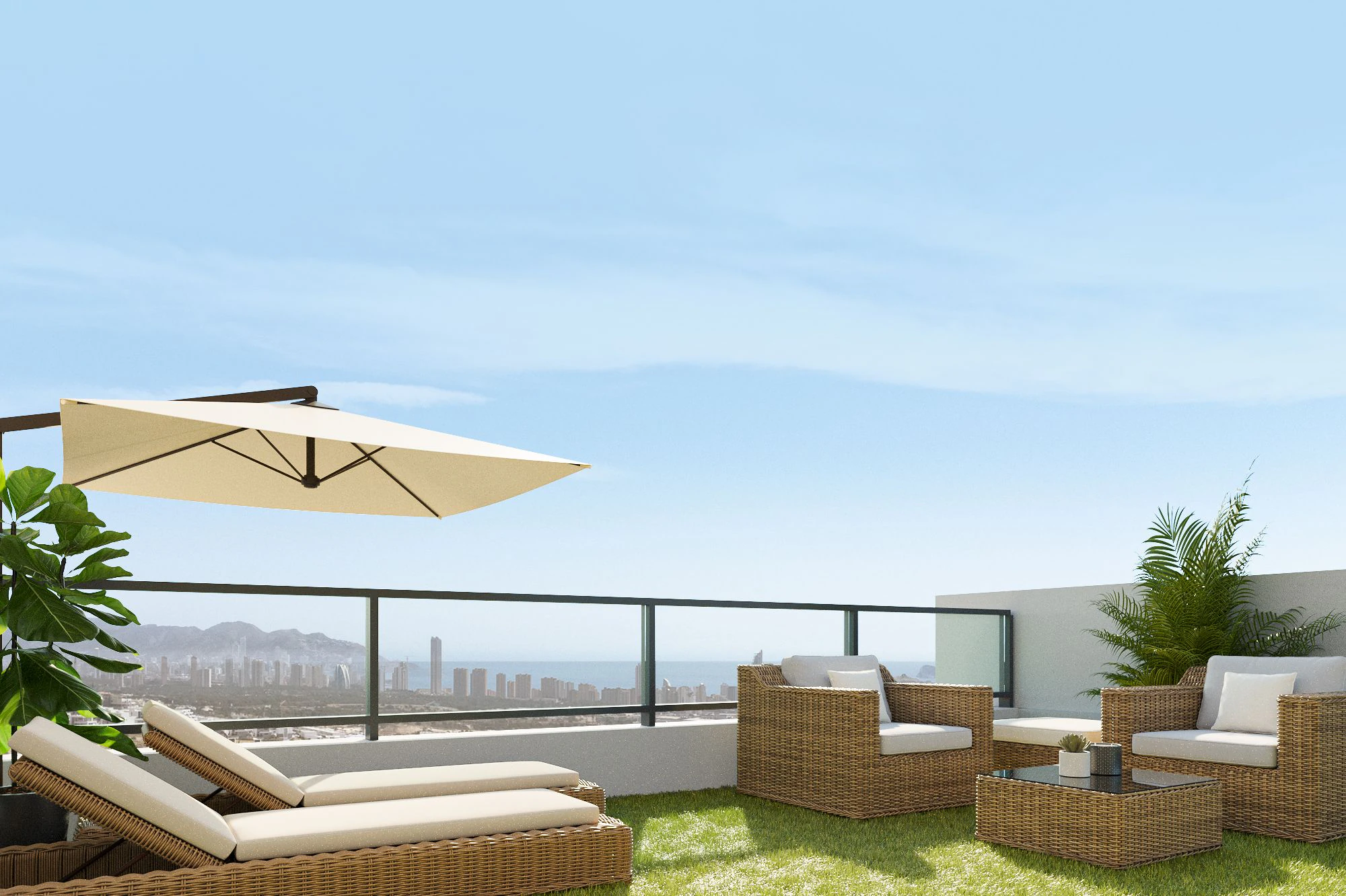 F71 - New Build Modern Townhouse for Sale in Finestrat