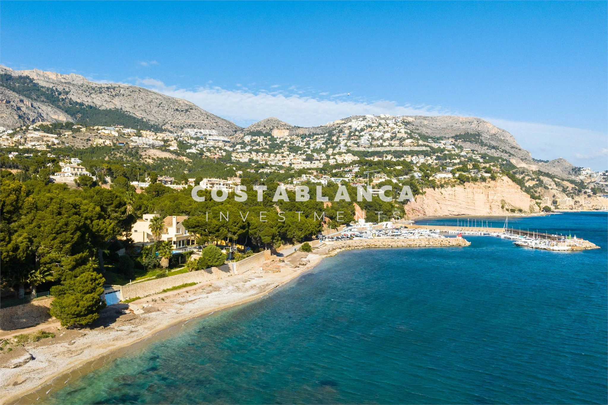 Absolute Frontline Villa with Private Beach Access for Sale in Altea