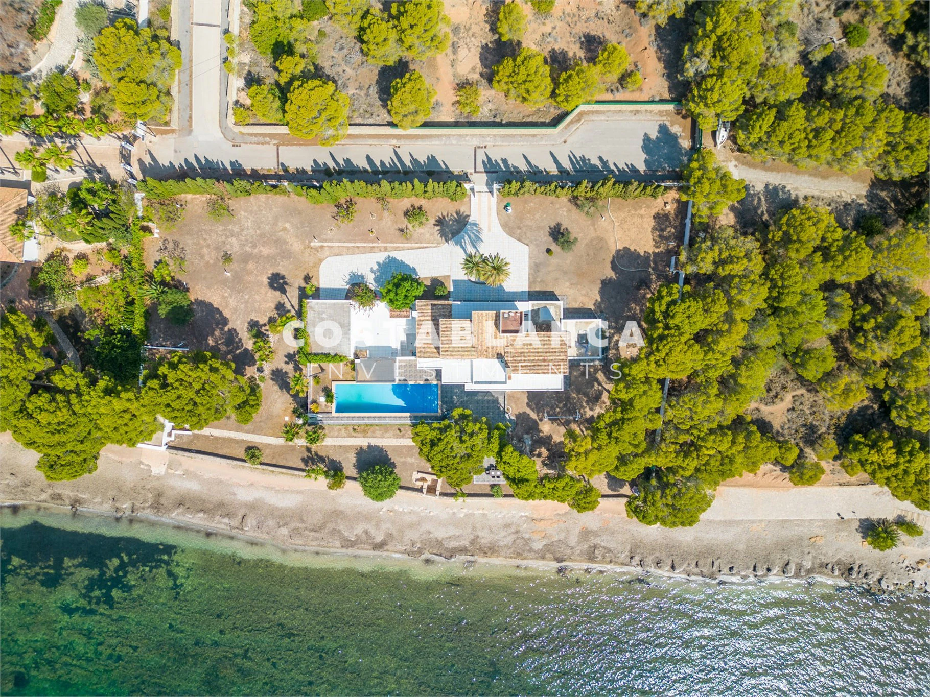Absolute Frontline Villa with Private Beach Access for Sale in Altea