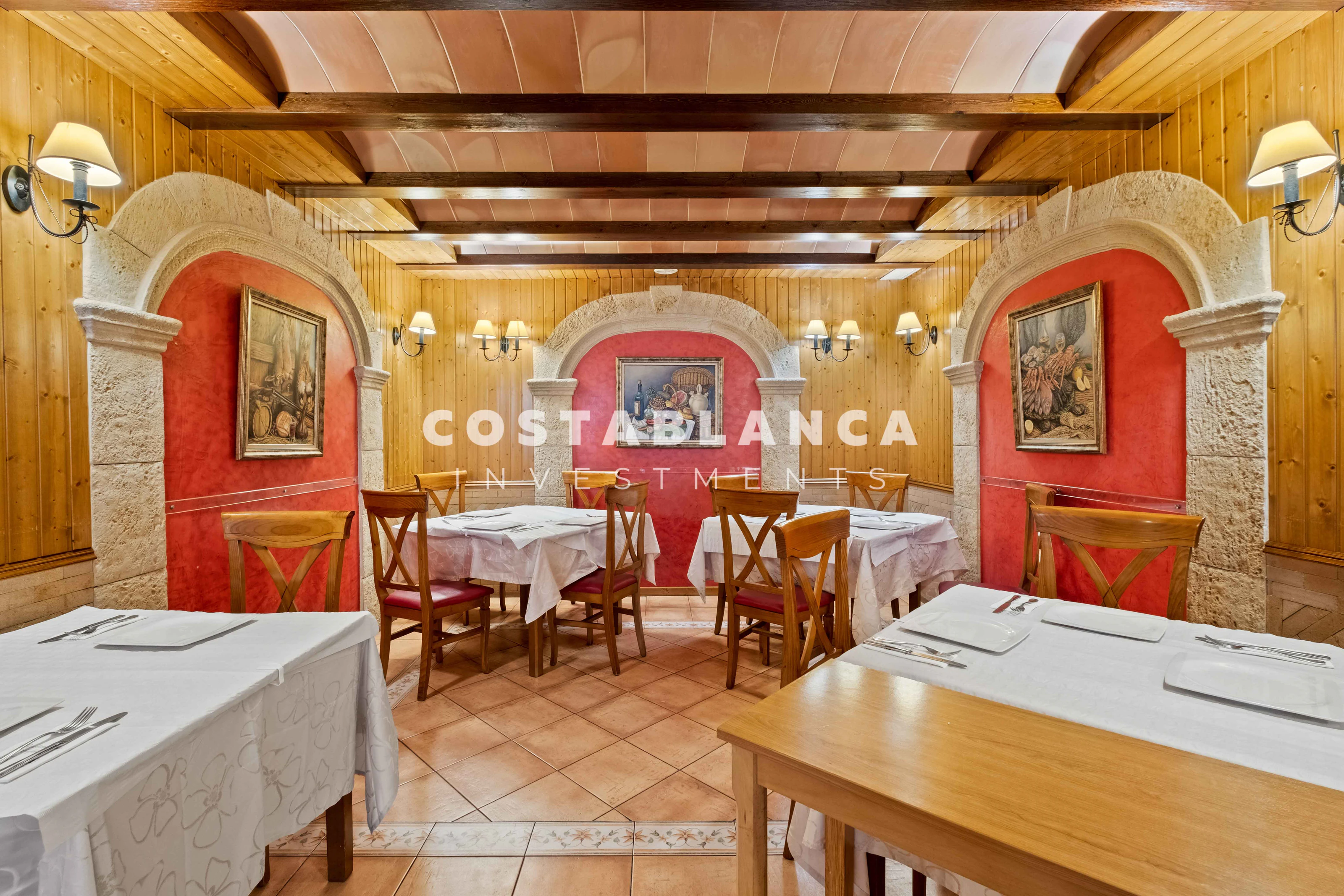 Restaurant entièrement opérationnel à vendre à Calpe – Annonce exclusive