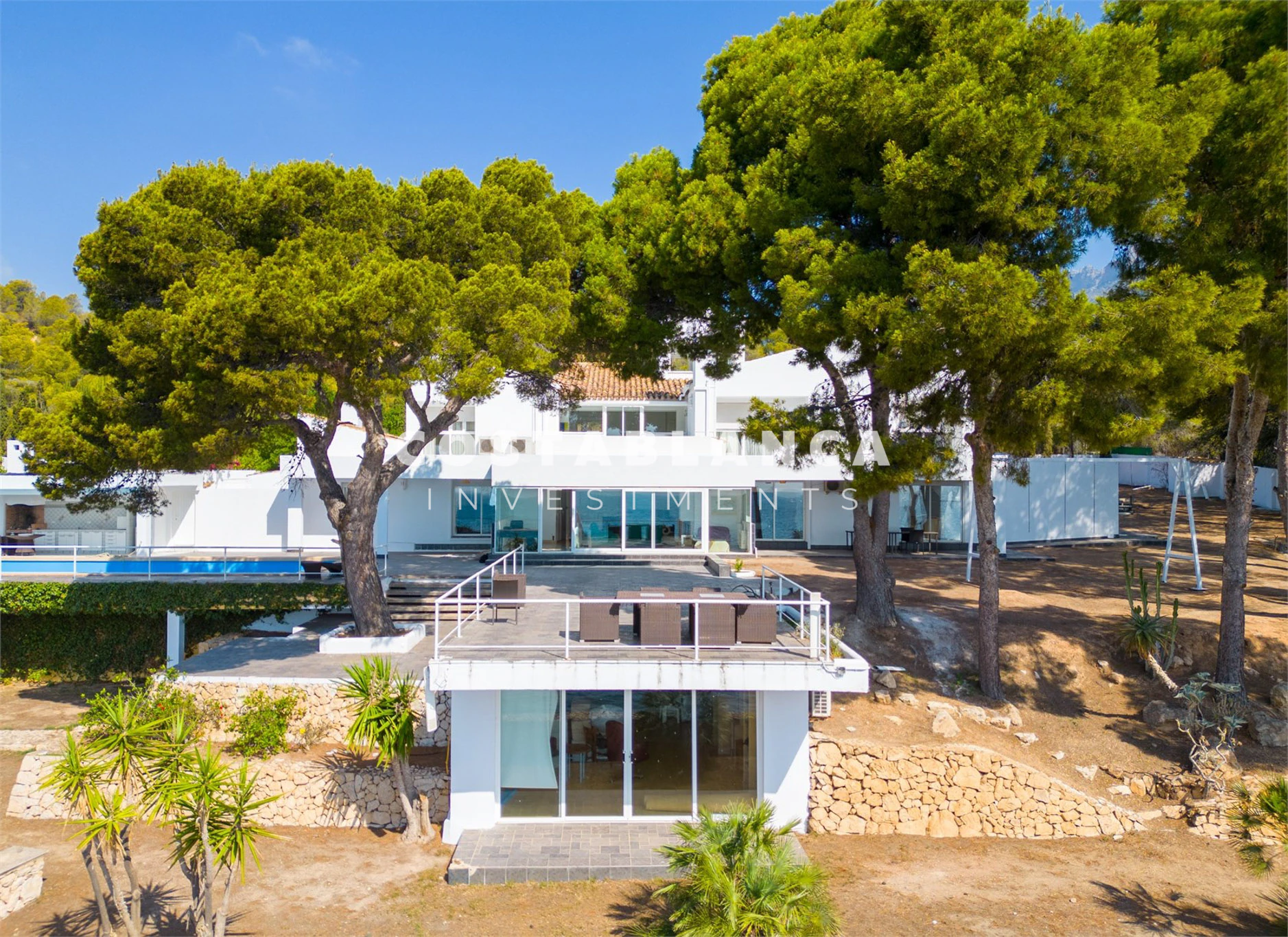 Absolute Frontline Villa with Private Beach Access for Sale in Altea