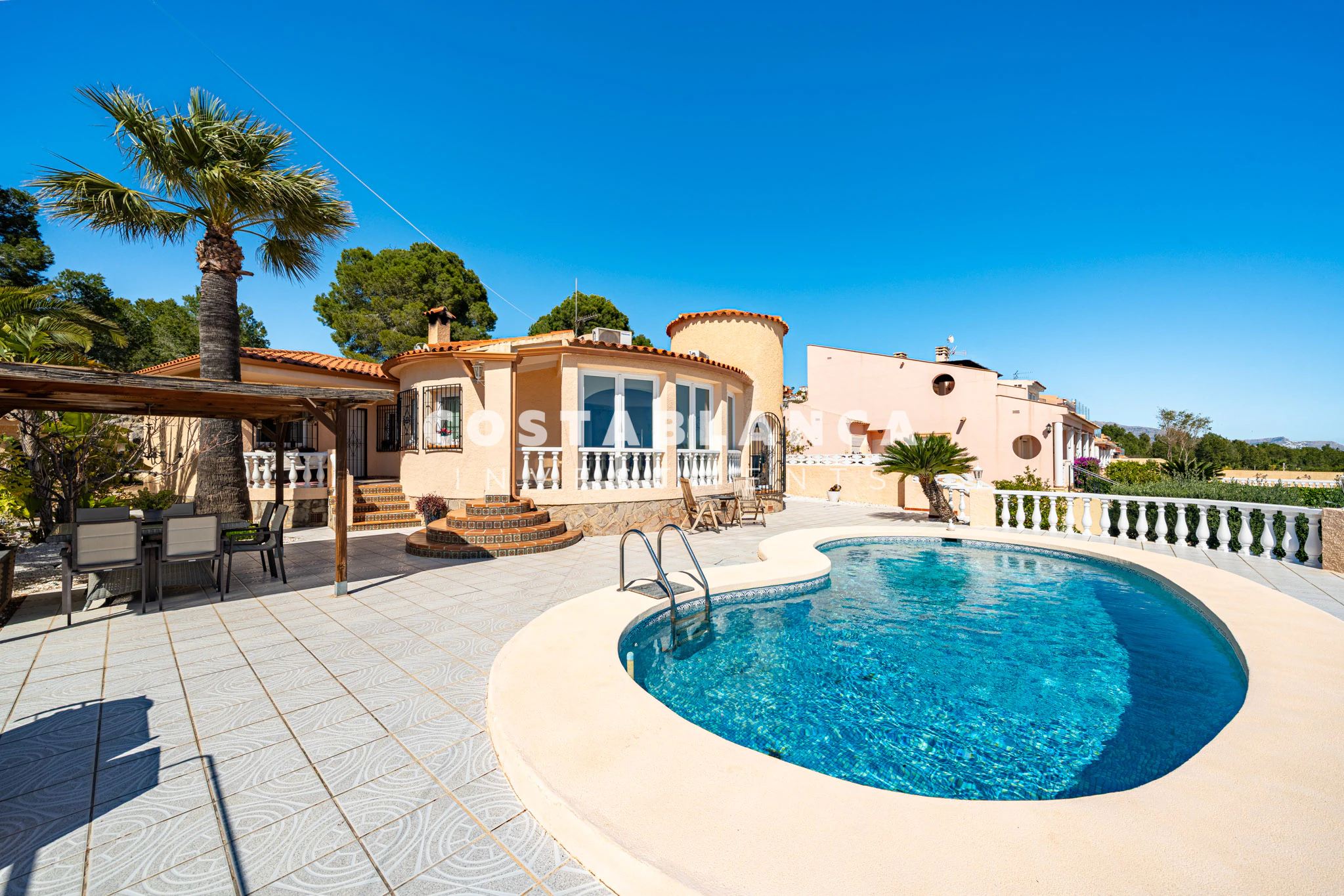 Beautiful villa with panoramic sea views for sale Alfaz del Pi