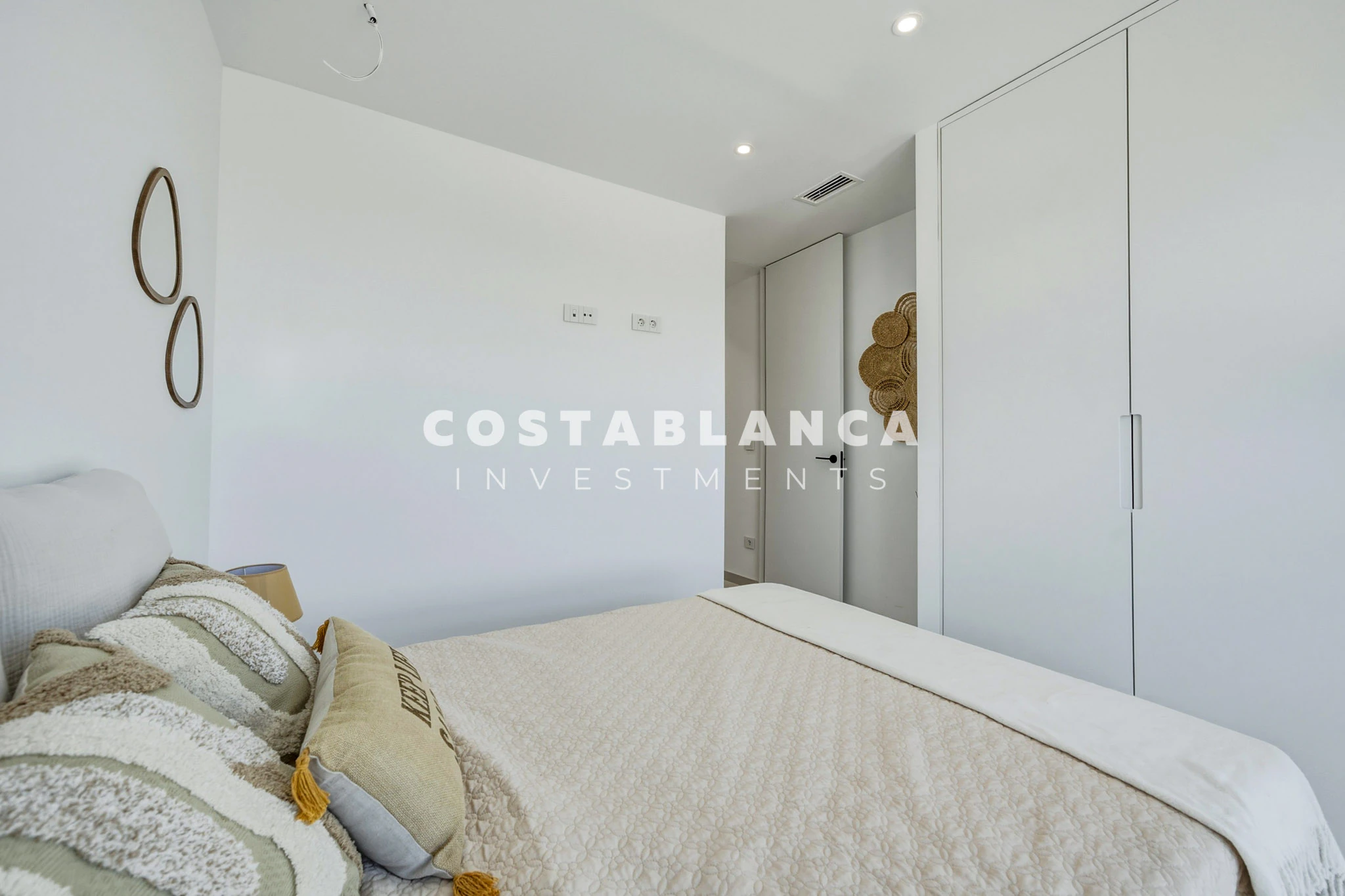 Vie contemporaine méditerranéenne avec vue sur la mer à vendre à Finestrat
