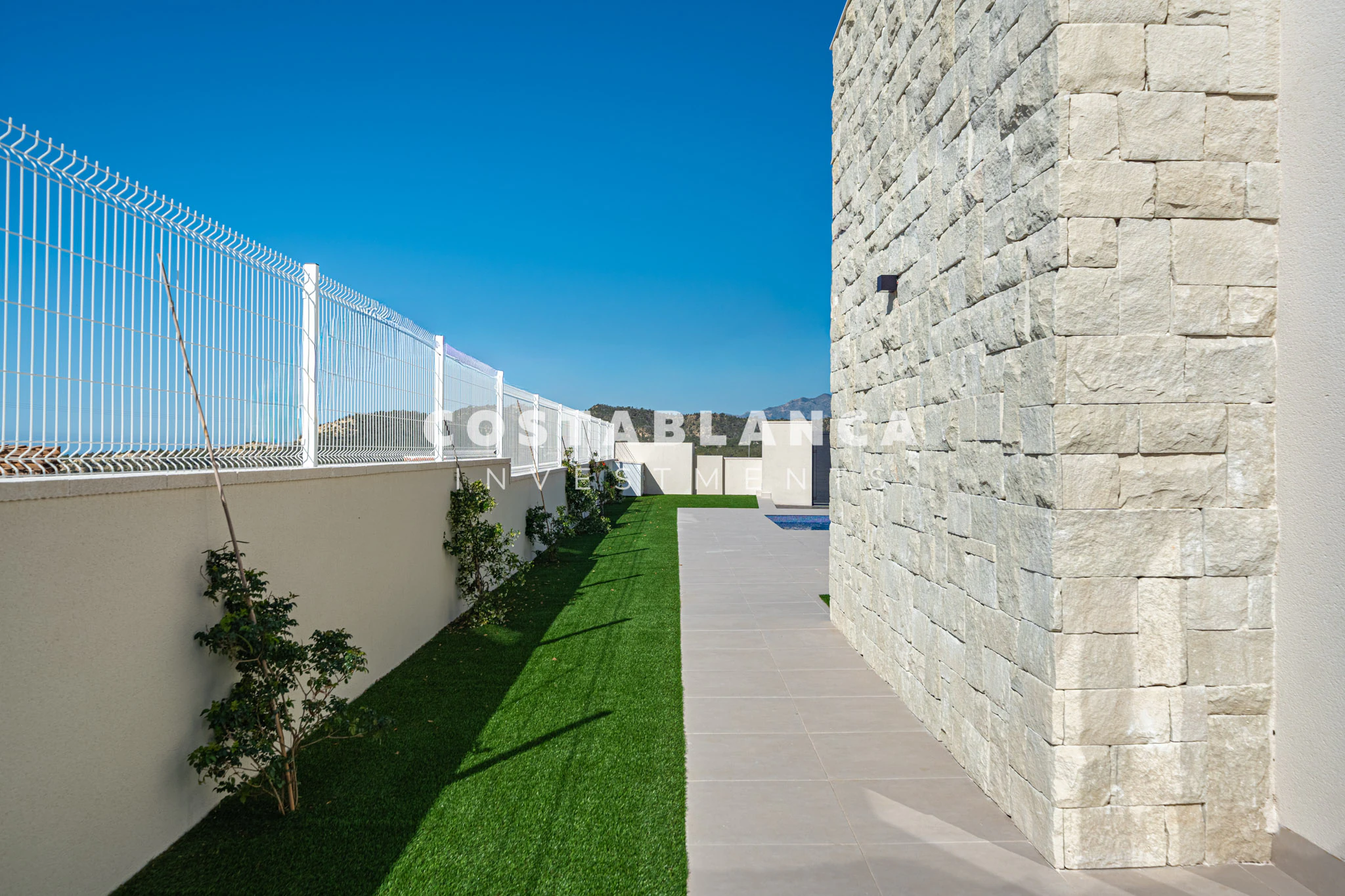 Vie contemporaine méditerranéenne avec vue sur la mer à vendre à Finestrat