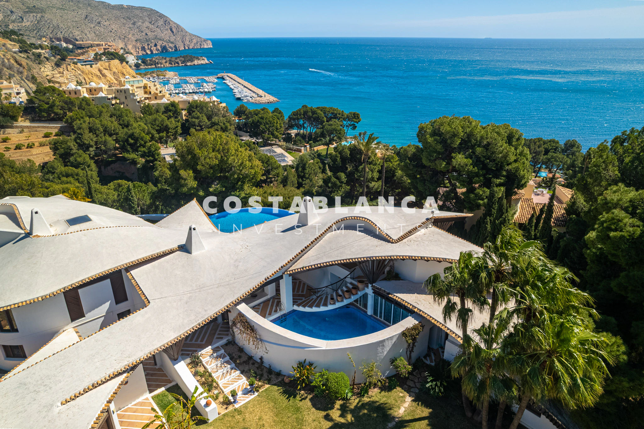 Villa en Primera Línea a la Venta en Altea, Costa Blanca | Villa La Gaviota