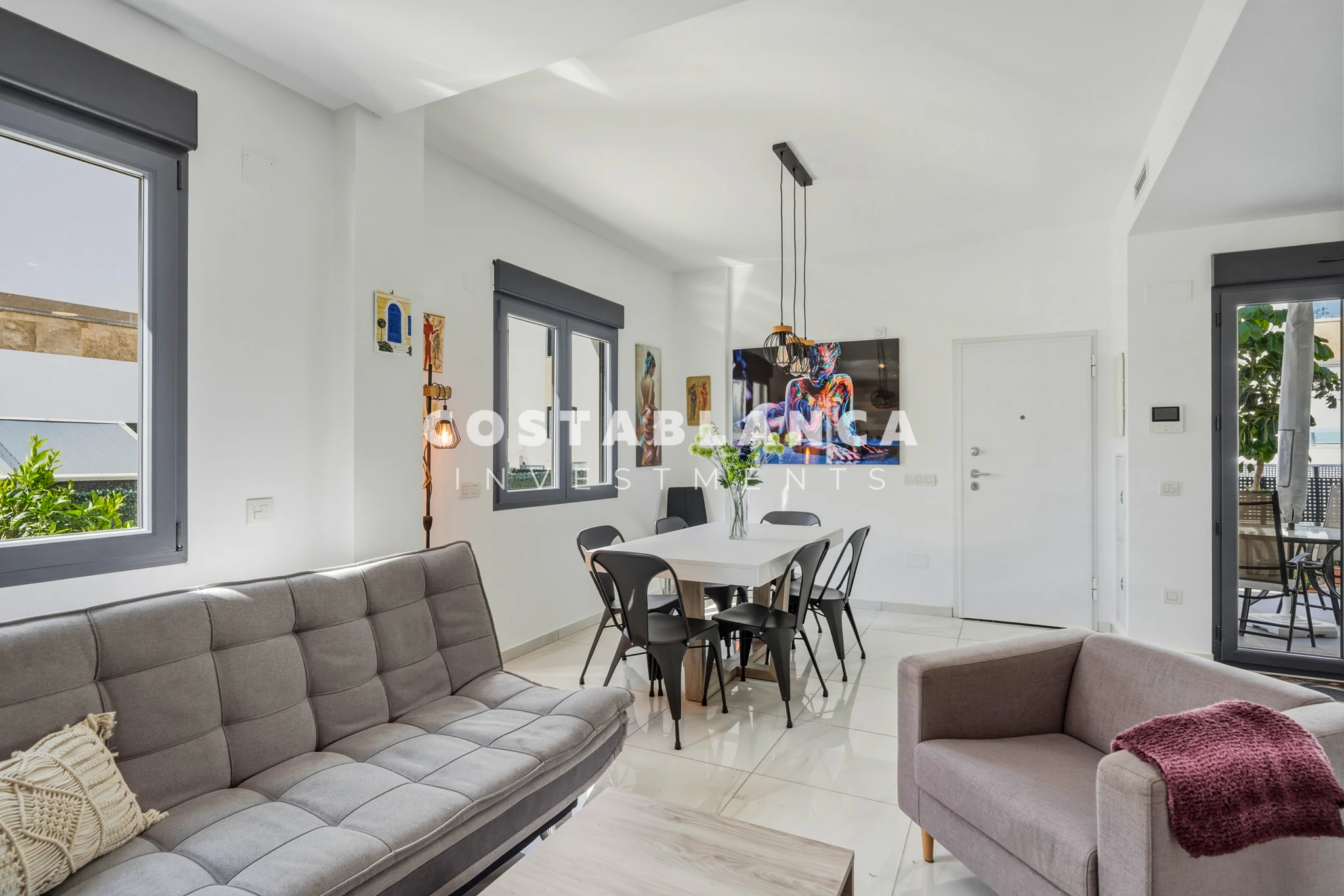 Modern Semi-Detached Villa with Communal Pool for sale in Polop - 5