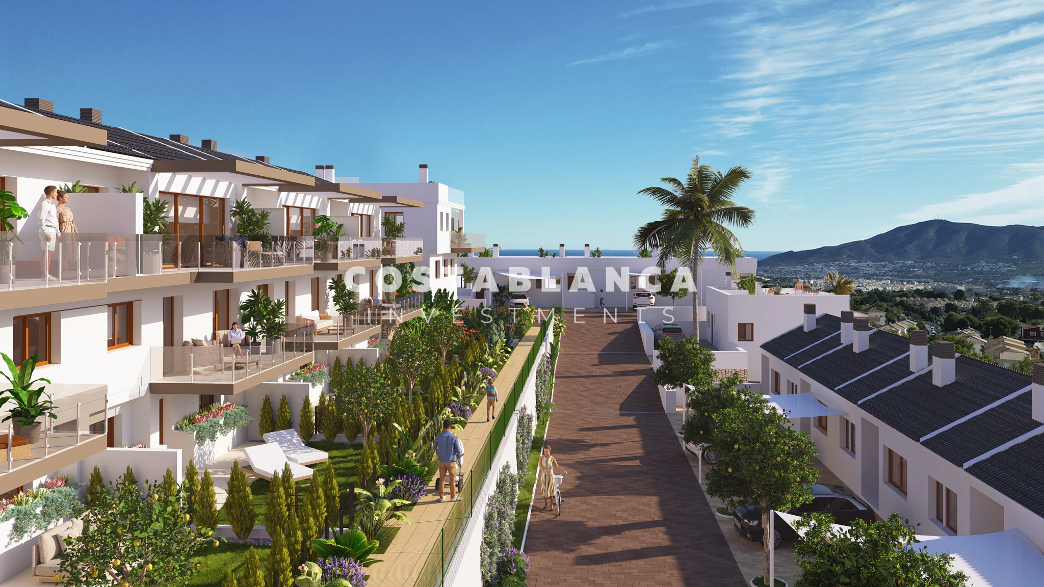 New build villas for sale in La Nucia