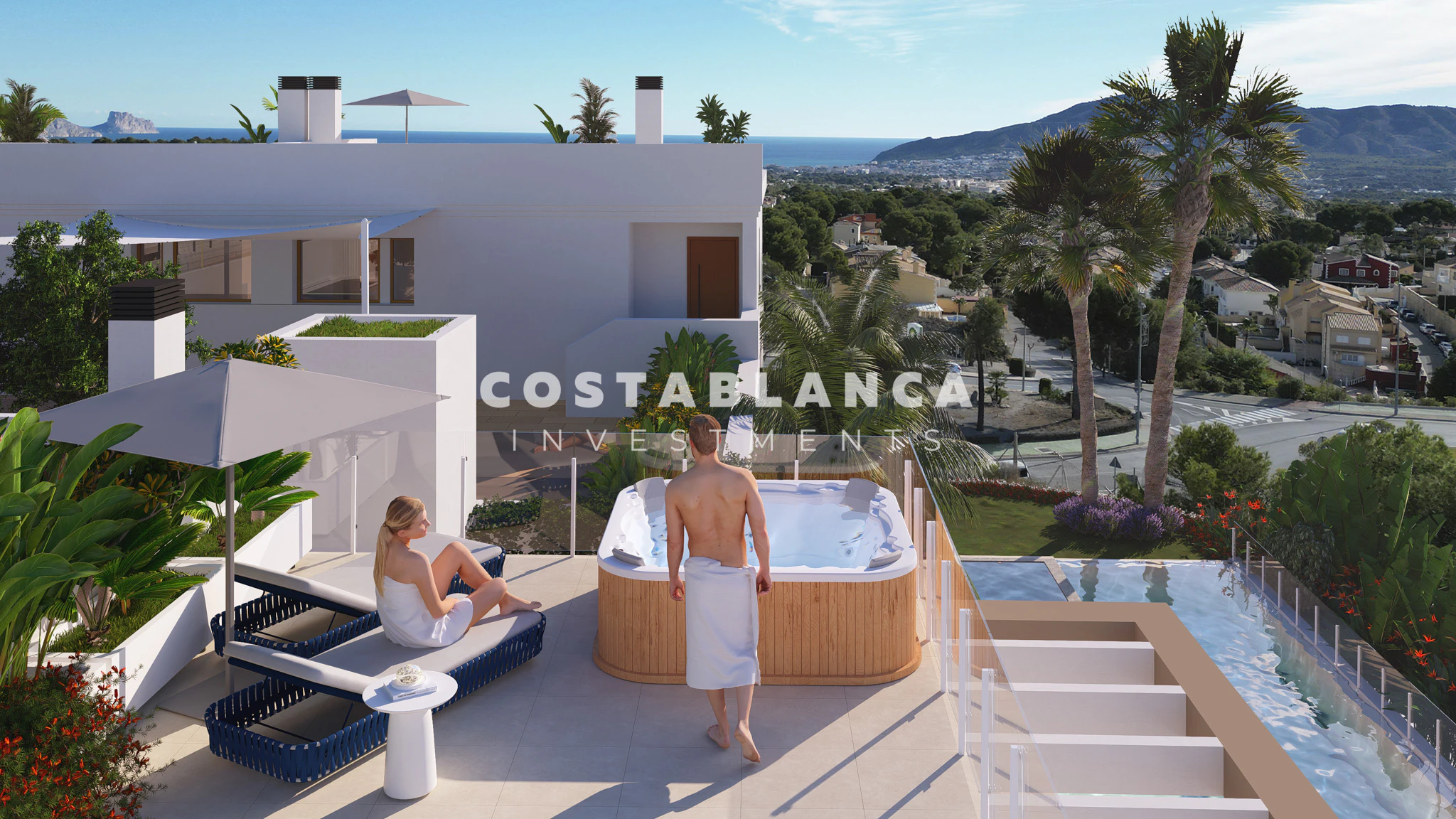New build villas for sale in La Nucia
