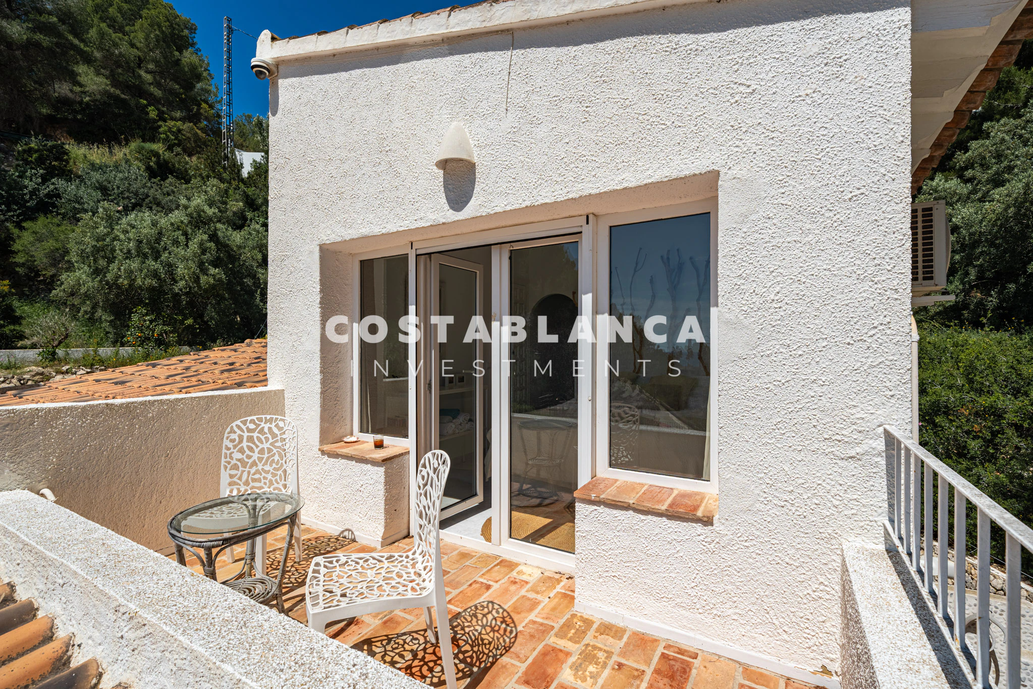Modern Moraira Villa with Open Sea Views and Double Plot