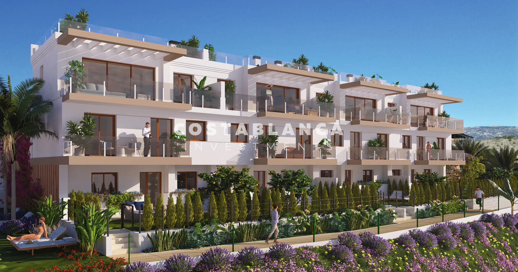 New build villas for sale in La Nucia