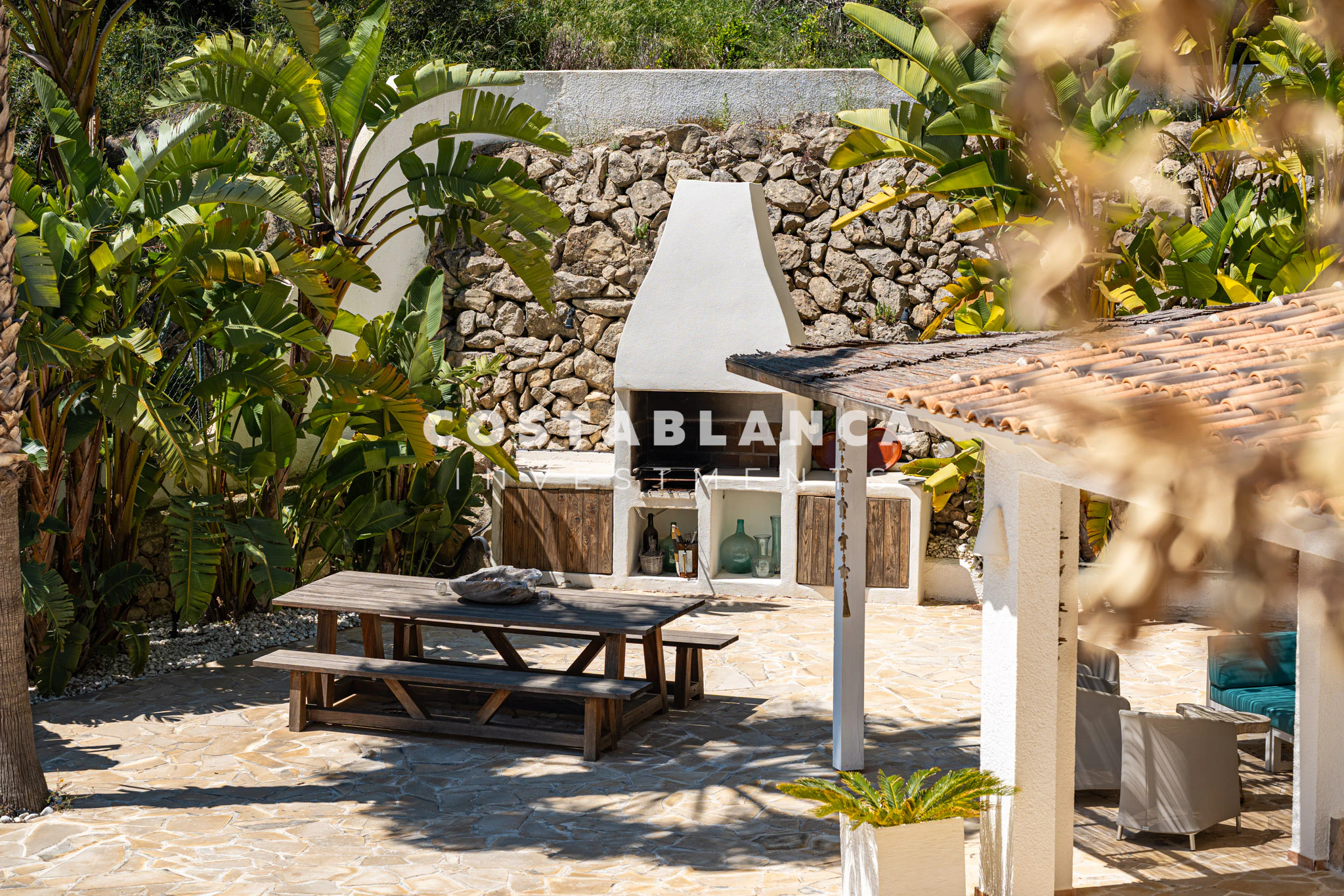 Modern Moraira Villa with Open Sea Views and Double Plot