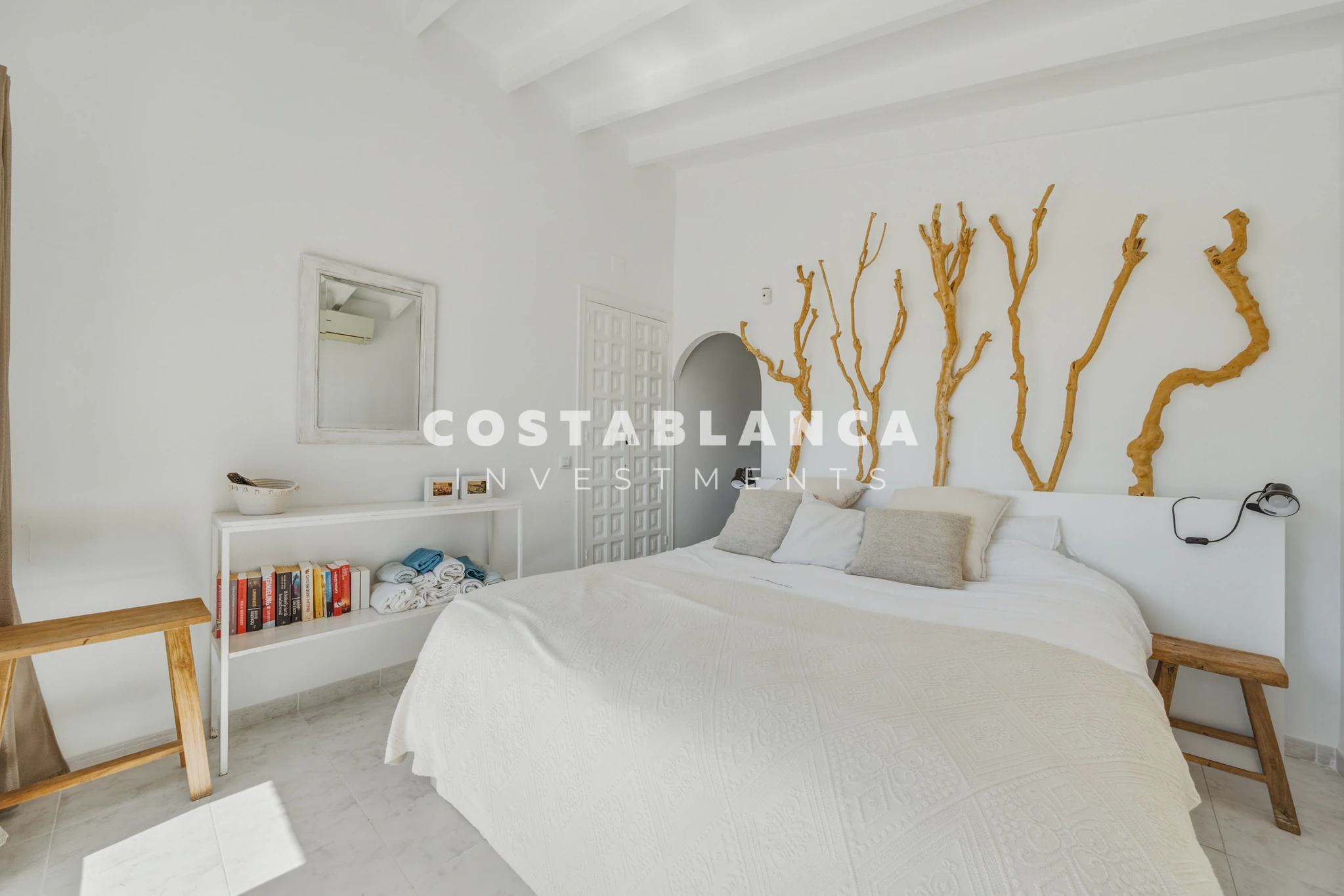 Modern Moraira Villa with Open Sea Views and Double Plot