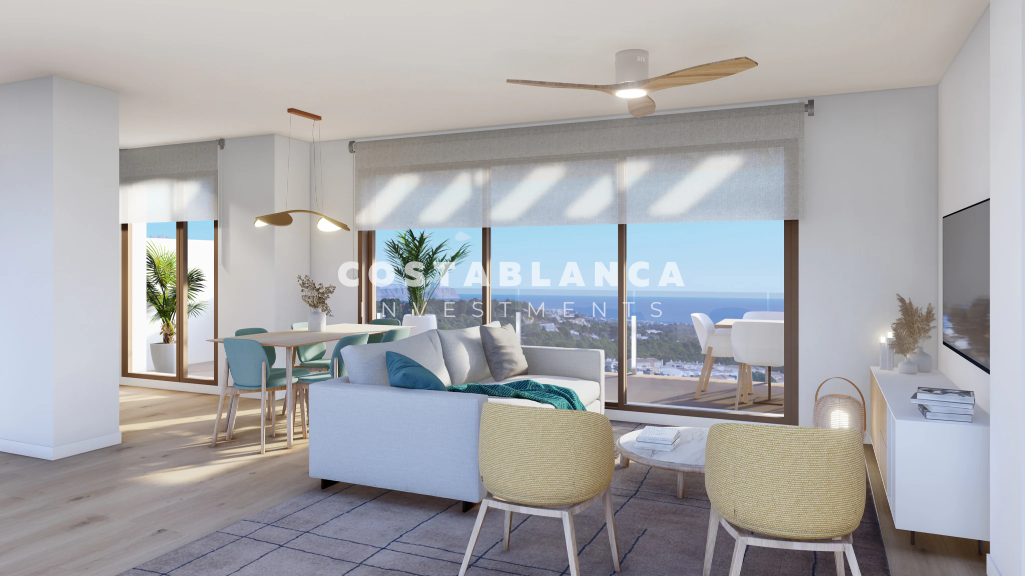New build villas for sale in La Nucia