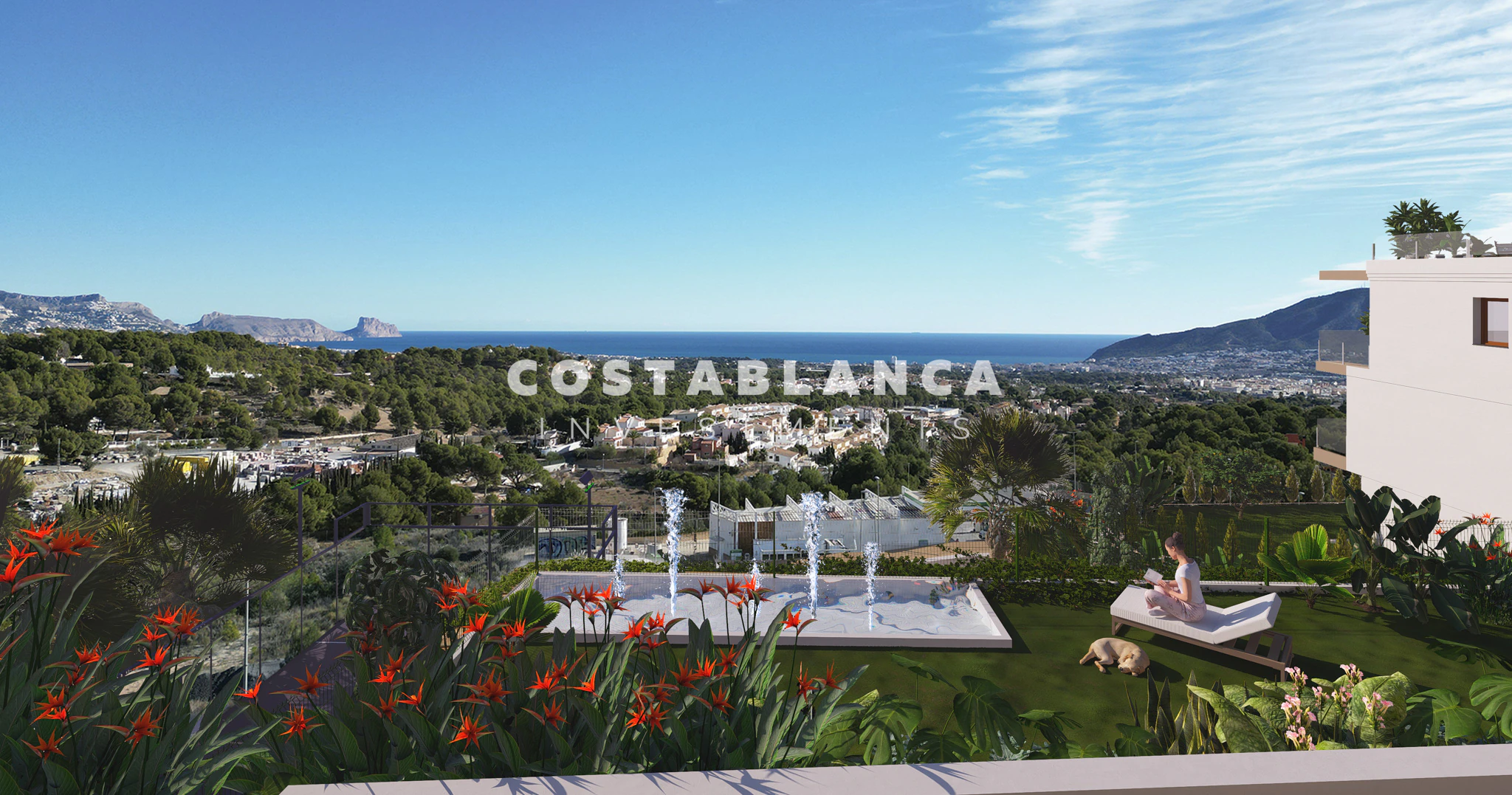 New build villas for sale in La Nucia
