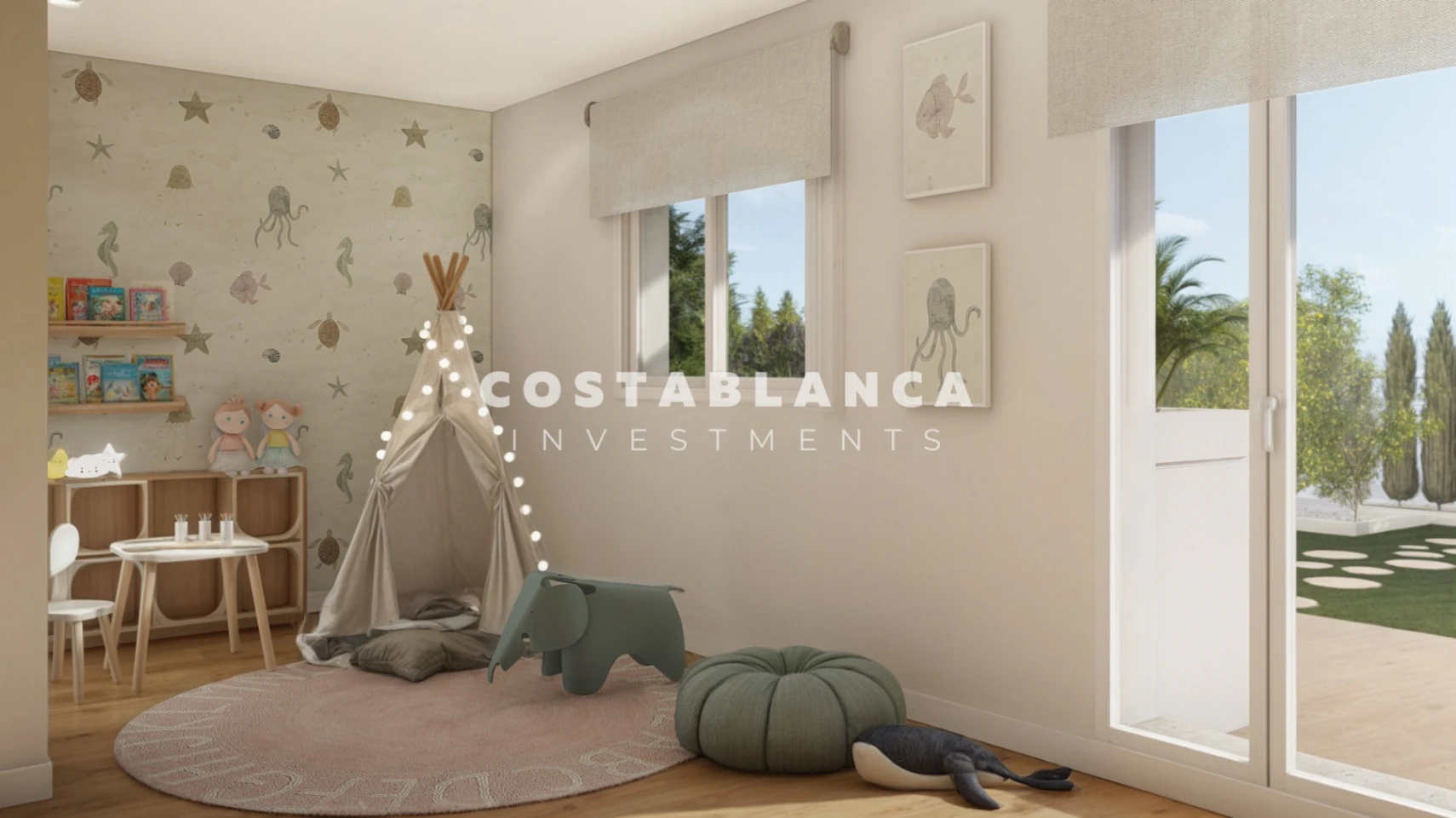 New build villas for sale in La Nucia