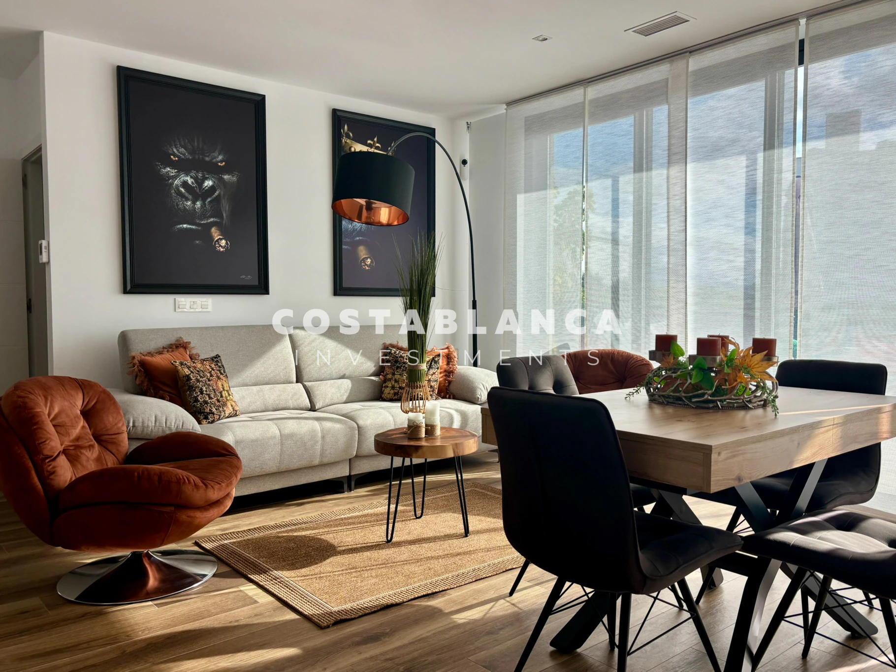Luxury Contemporary Villa with Sea Views for sale in Polop