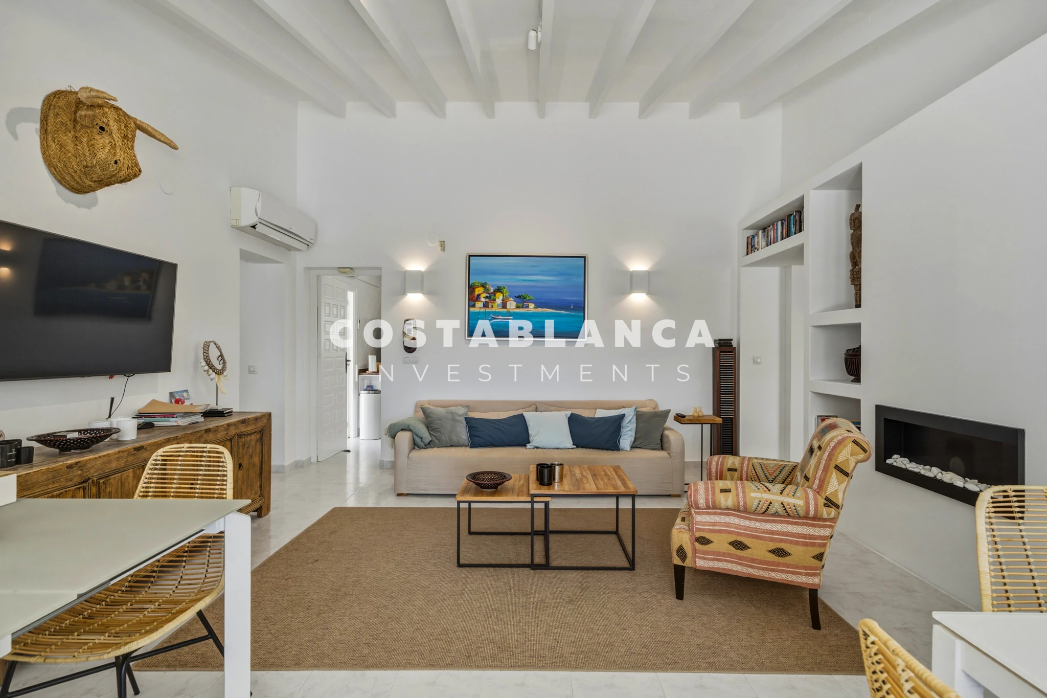 Modern Moraira Villa with Open Sea Views and Double Plot