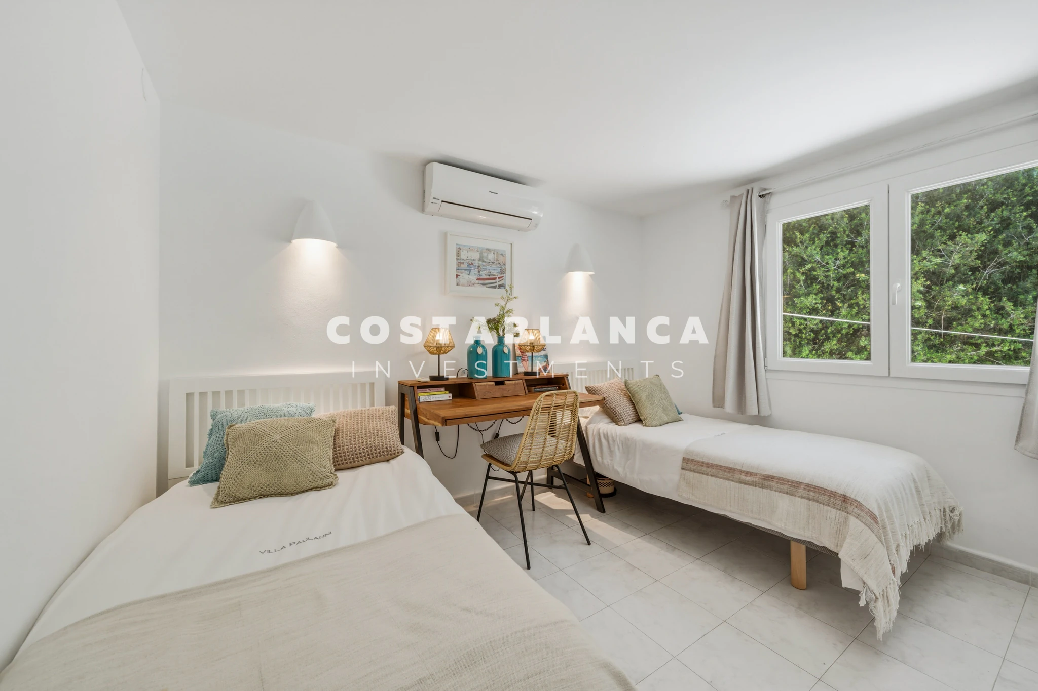 Modern Moraira Villa with Open Sea Views and Double Plot