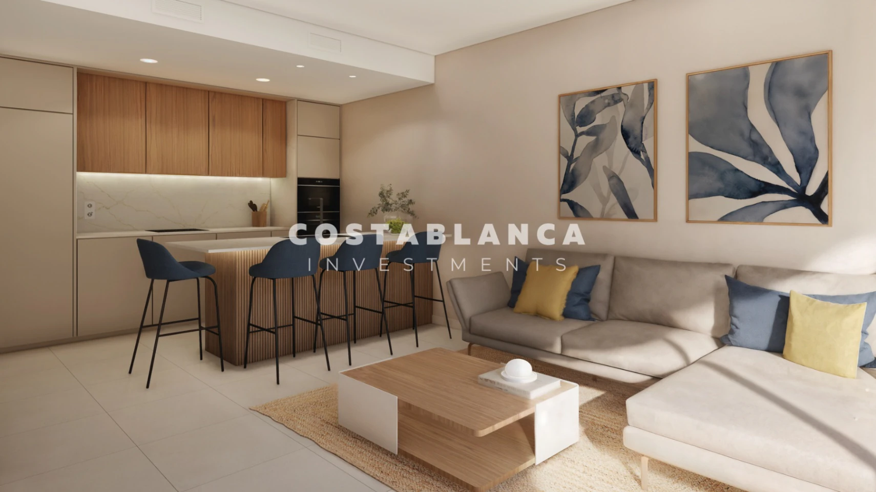 New Build Modern Apartment for Sale in Villajoyosa