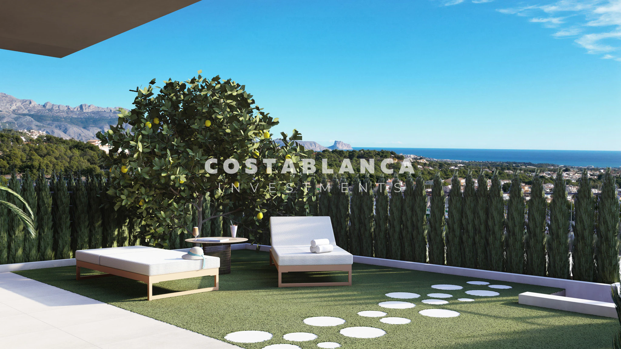 New build villas for sale in La Nucia