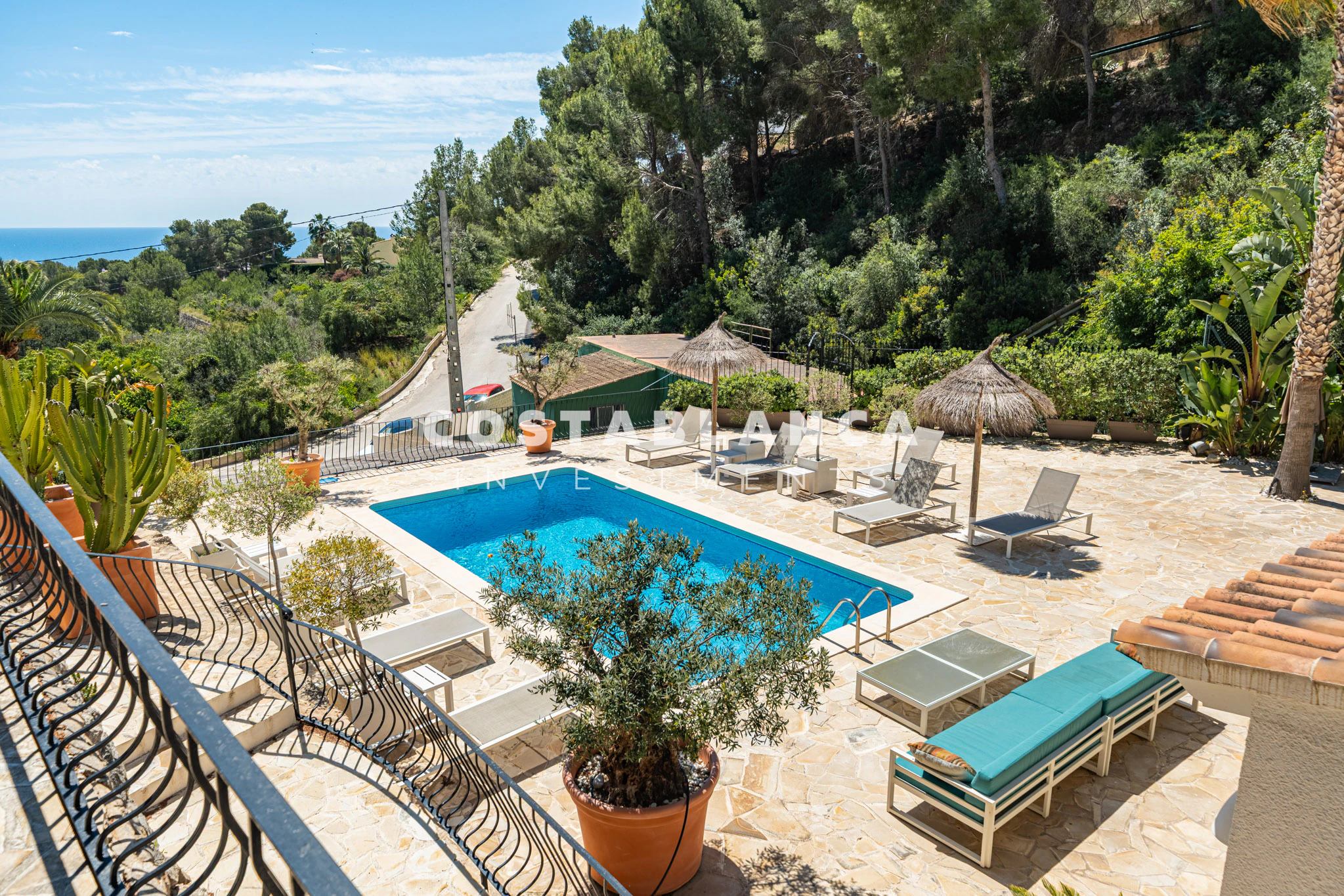 Modern Moraira Villa with Open Sea Views and Double Plot