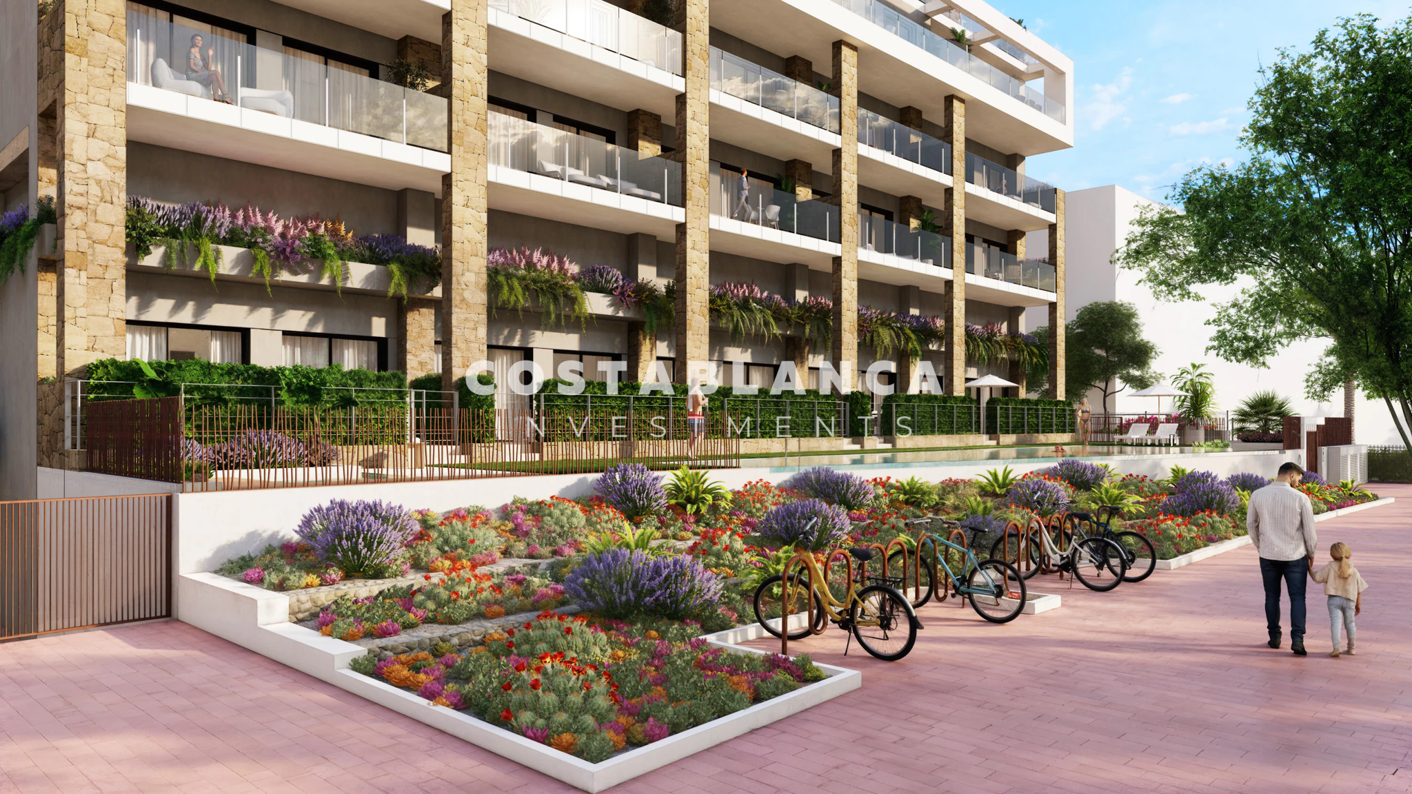 New Build Modern Apartment for Sale in Villajoyosa