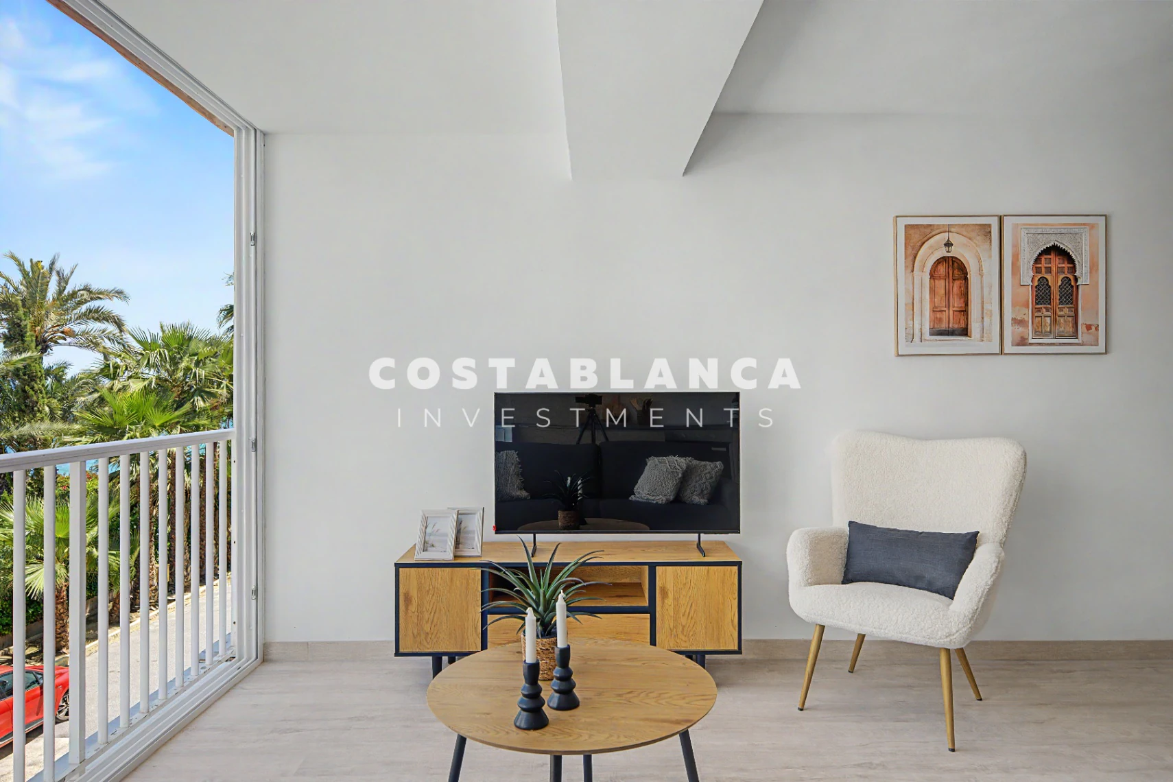 Renovated Studio with Sea Views and Direct Beach Access in Altea