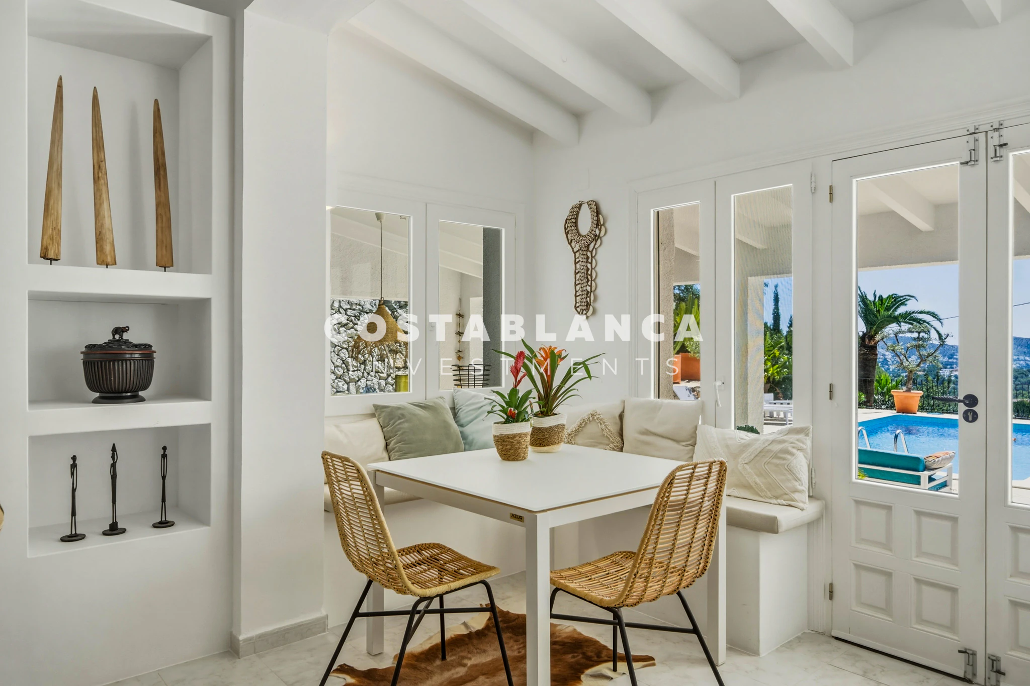 Modern Moraira Villa with Open Sea Views and Double Plot