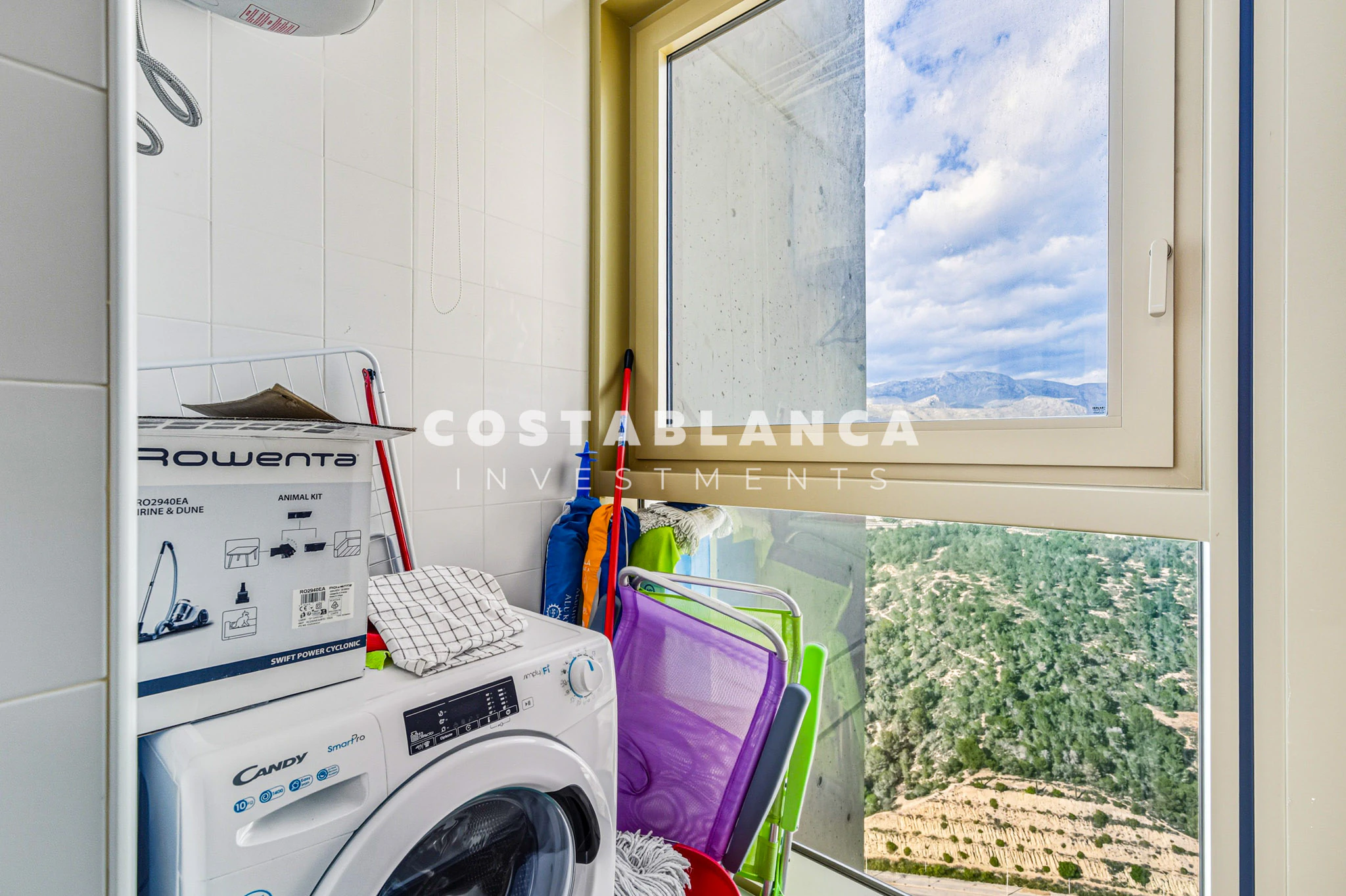 Appartement de luxe au 37e étage avec vues panoramiques sur la mer à Benidorm