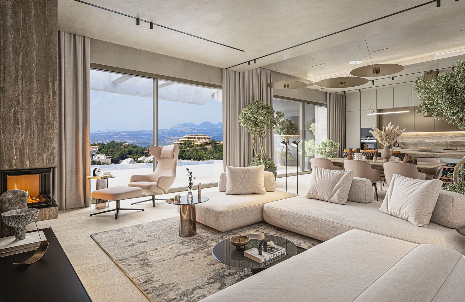 New Modern Luxurious Villa with Breathtaking Sea Views for Sale in Altea Hills