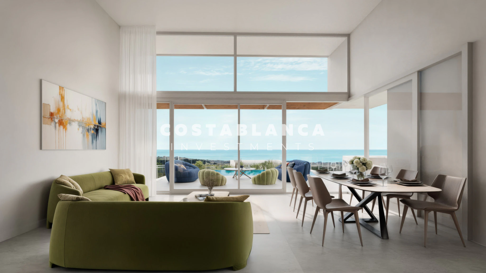 Villas de Nueva Construcción con Vistas al Mar en La Nucía