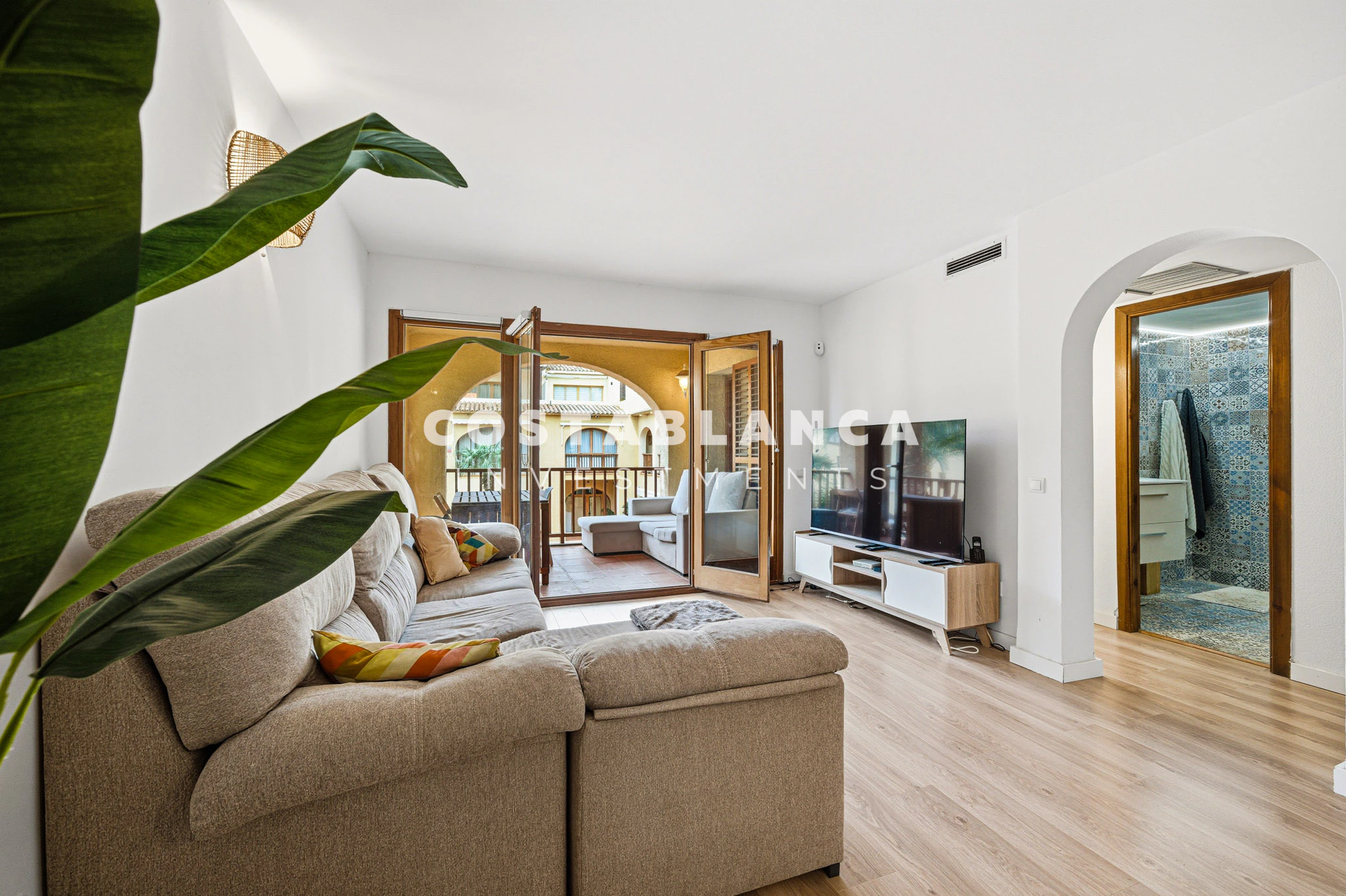 Gerestaureerd Appartement met Uitzicht op Zee in Mascarat Haven Altea