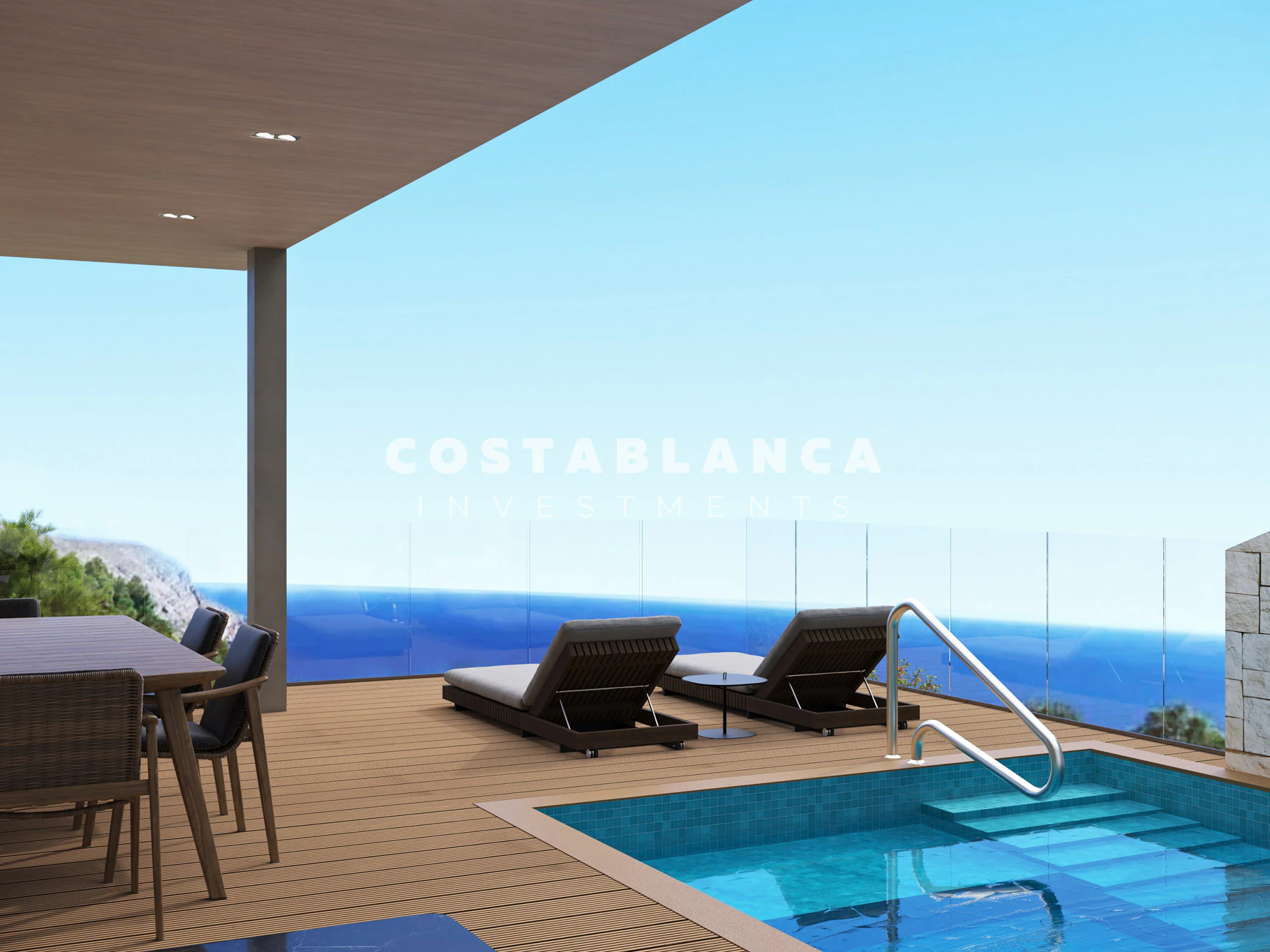 Modern Designer Villa with Panoramic Views for Sale in Altea Hills