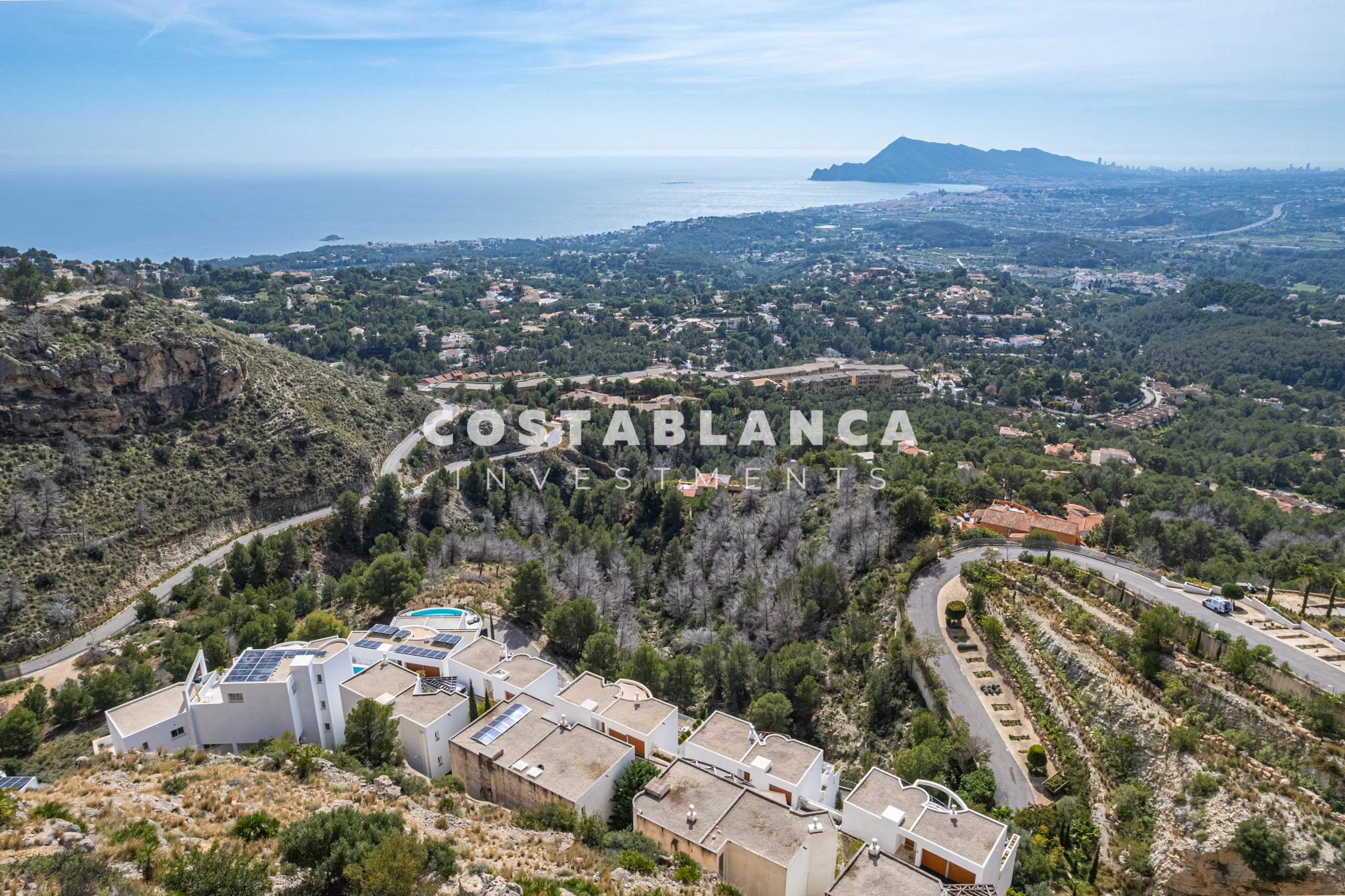 Luxury Modern Villa in Sierra Altea with Panoramic Sea Views