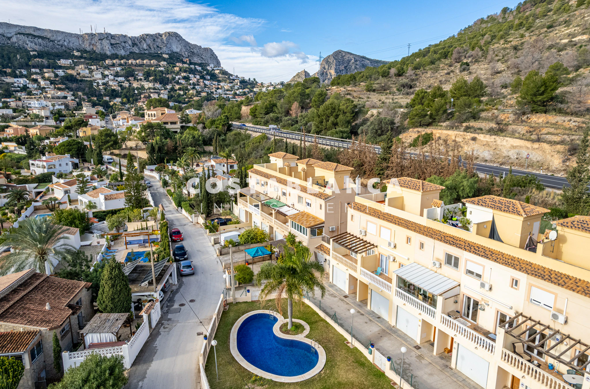 Duplex for Sale in Calpe with Panoramic Sea Views