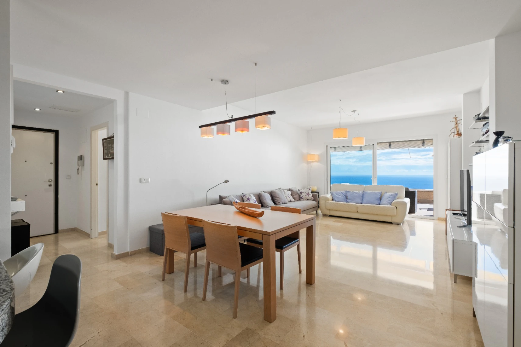 Panoramic Penthouse with Sea Views for sale in Altea Hills