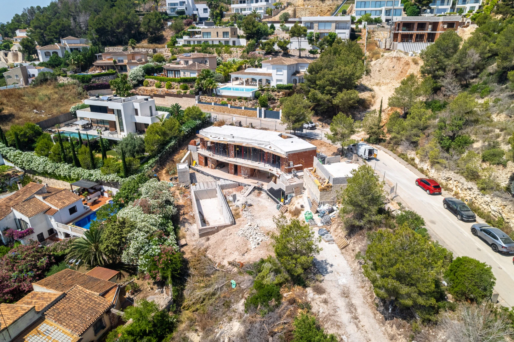 Modern Mediterranean Villa with pool for sale In Javea - Completion February 2026