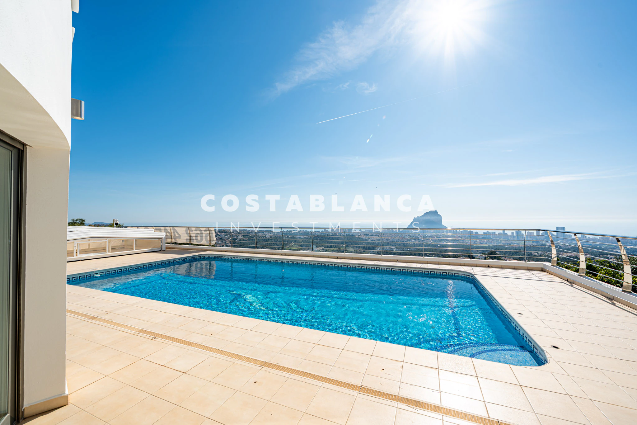 Impressive Villa with Panoramic Sea Views for sale in Calpe
