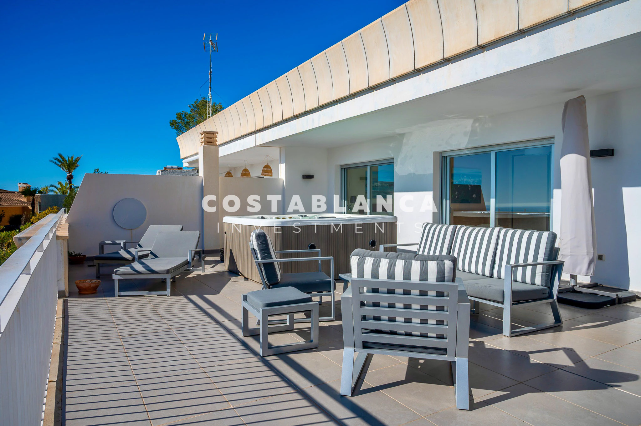 Exclusive Southeast Facing Penthouse for sale in Altea