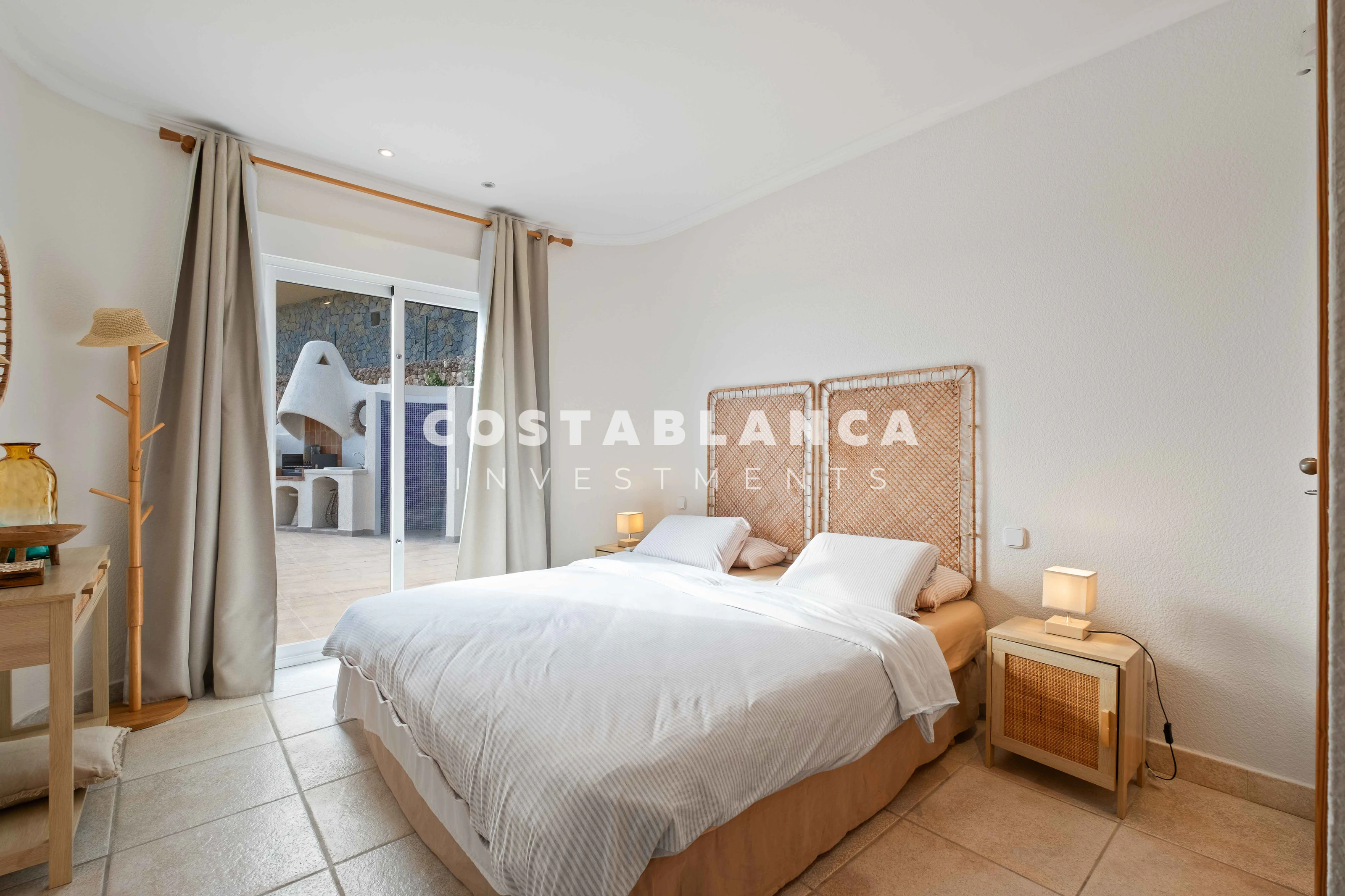 Ibiza Style Villa with Panoramic Views over Altea Bay and the Mediterranean Sea