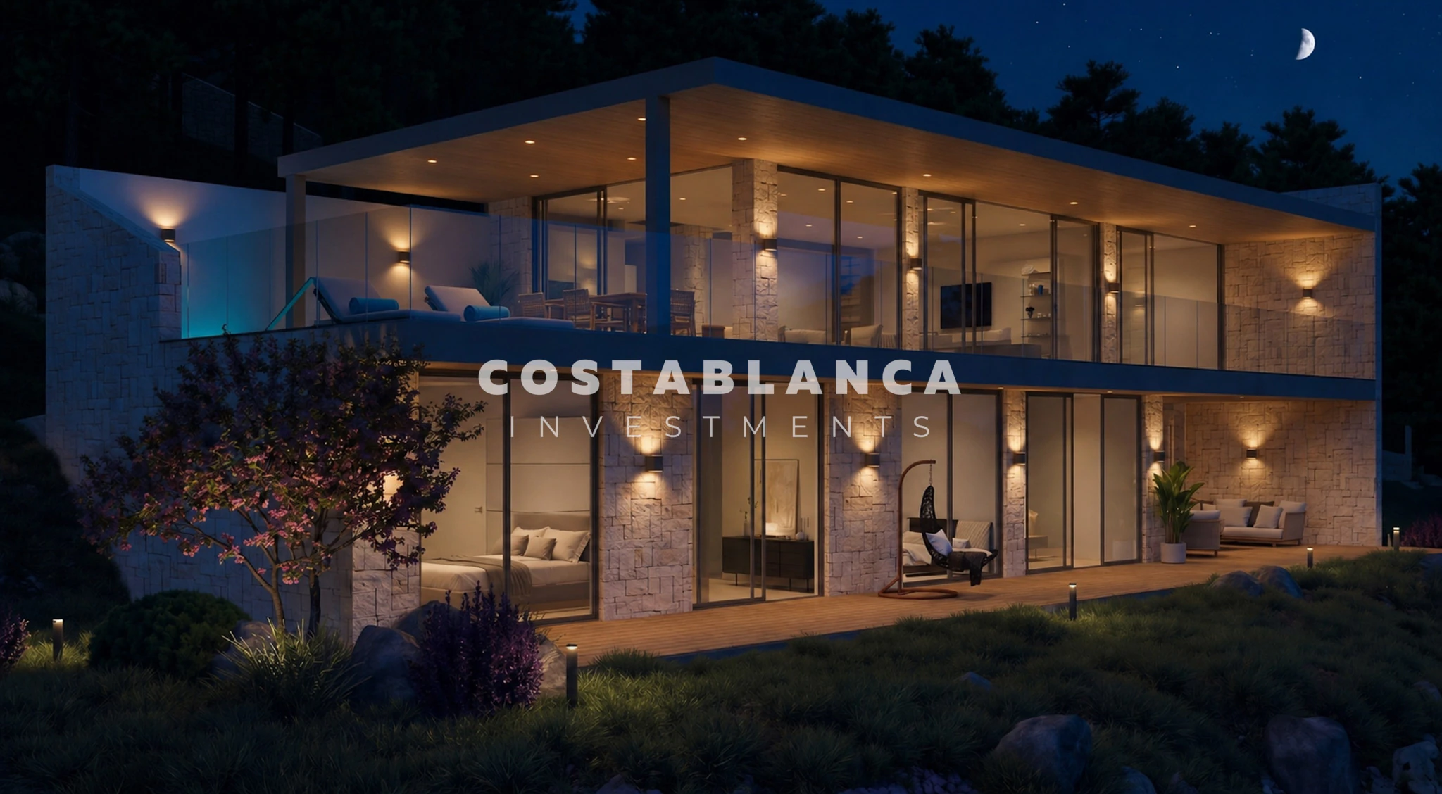 Modern Designer Villa with Panoramic Views for Sale in Altea Hills