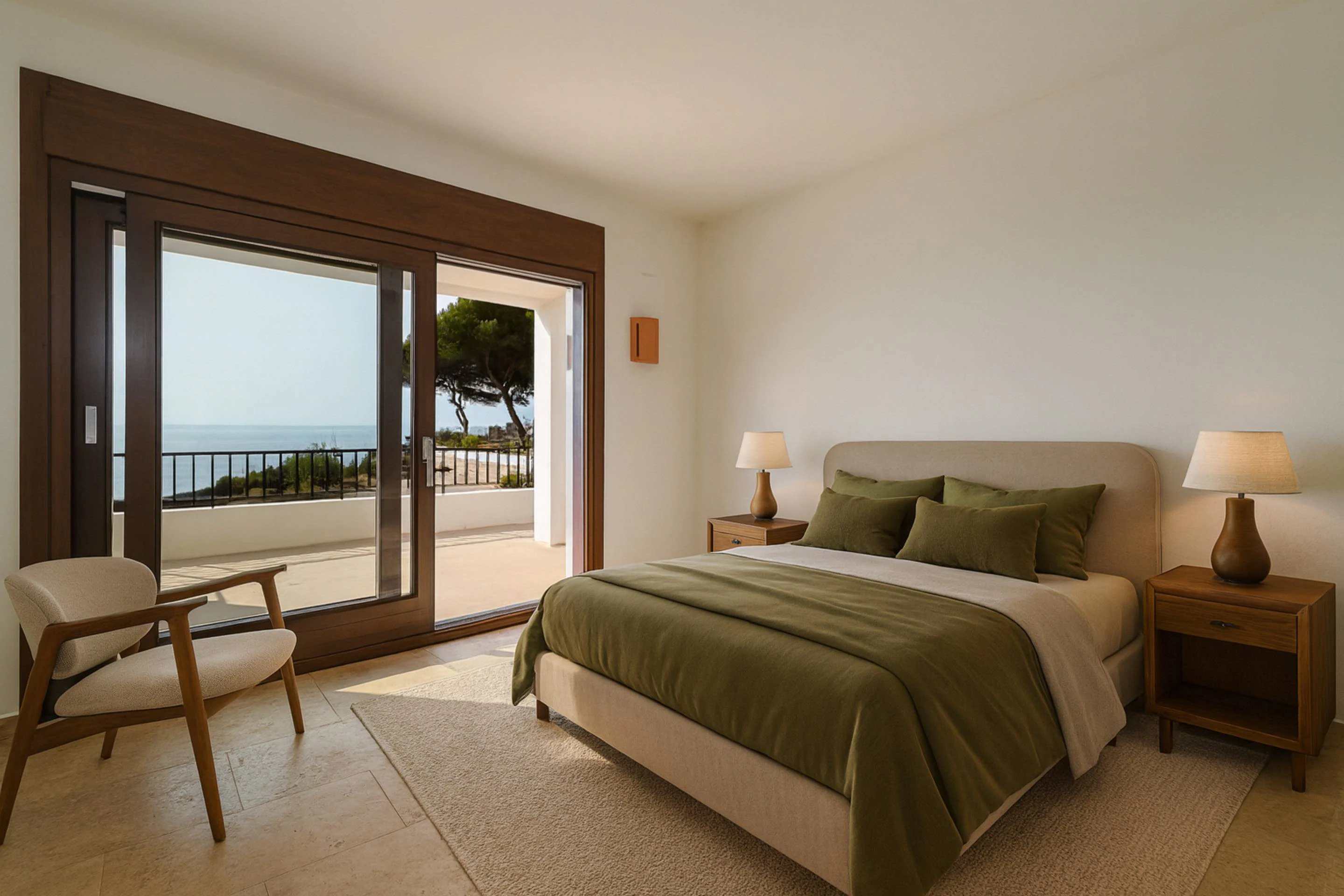 Villa Andrago Residencia Contemporánea Mediterránea en Primera Línea a la Venta en Moraira