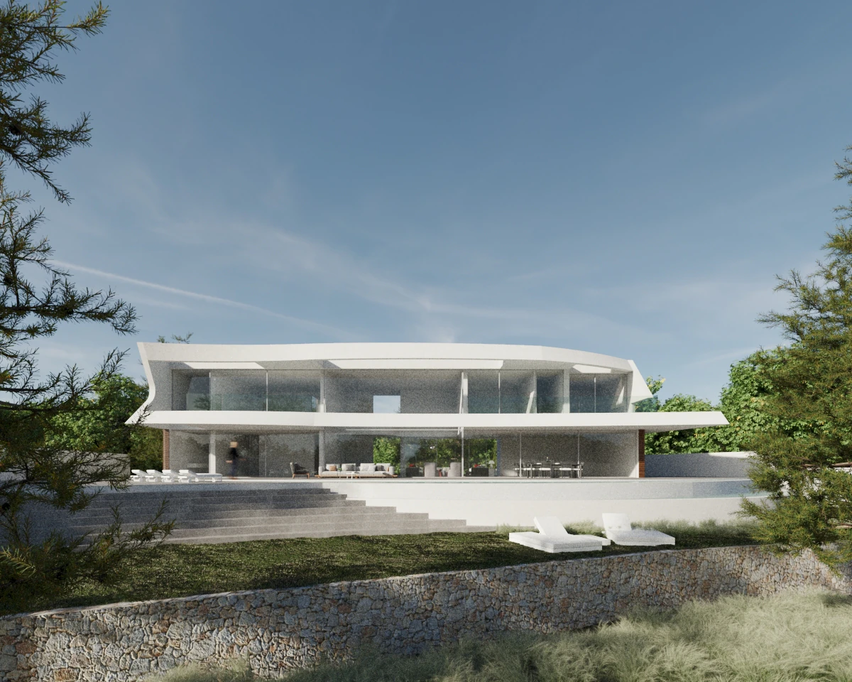 Villa with Panoramic Sea Views in The Best Area of ​​Altea Hills