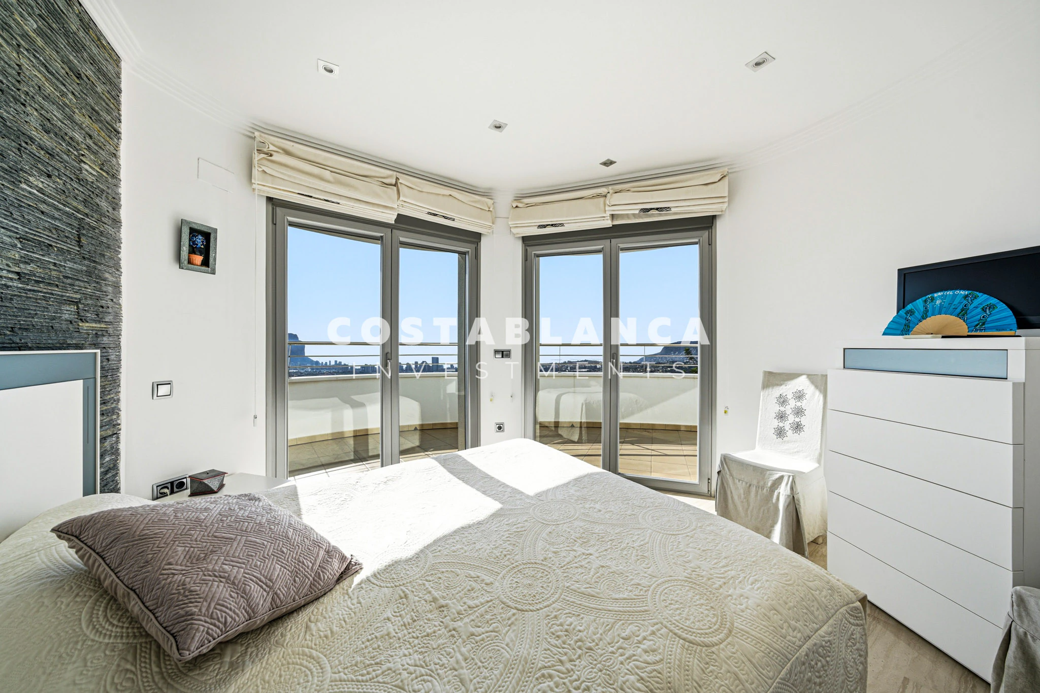 Impressive Villa with Panoramic Sea Views for sale in Calpe