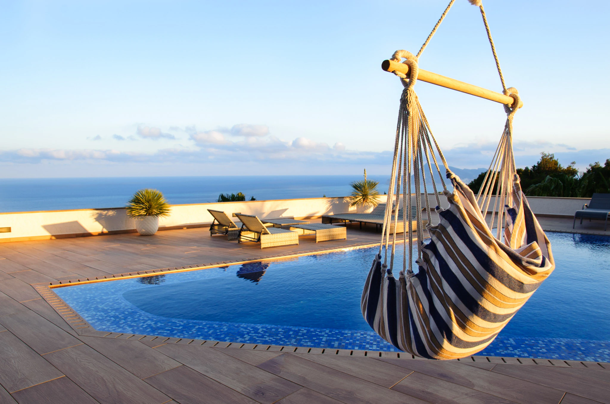 Villa de lujo moderna con vistas panorámicas al mar en venta en Sierra de Altea.
