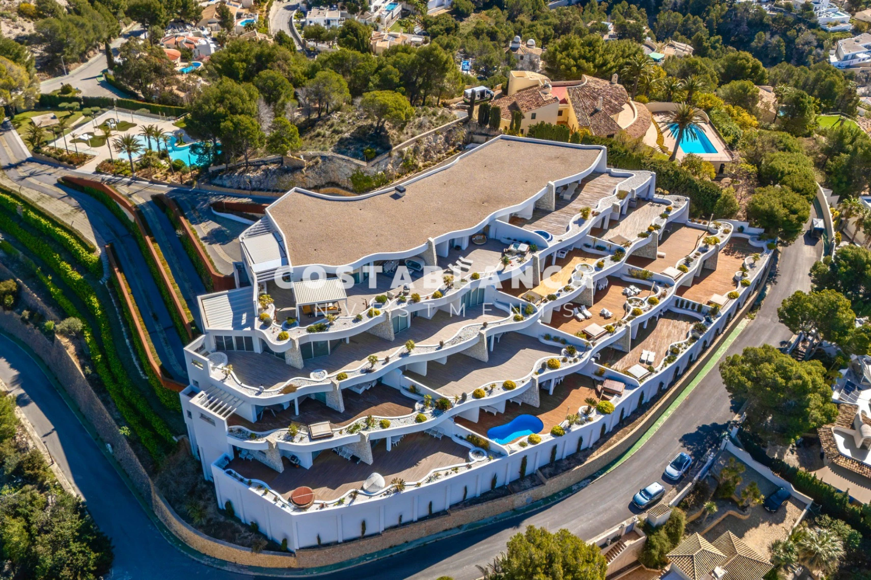 Luxury Penthouse with Panoramic Sea & Mountain Views for sale in Altea La Vella