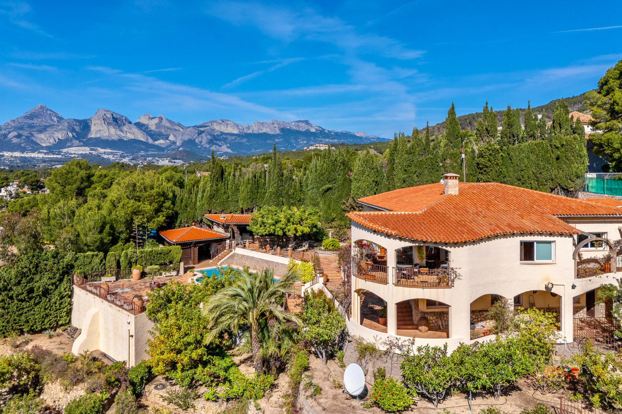 Villa avec vue sur la mer à vendre à Altea